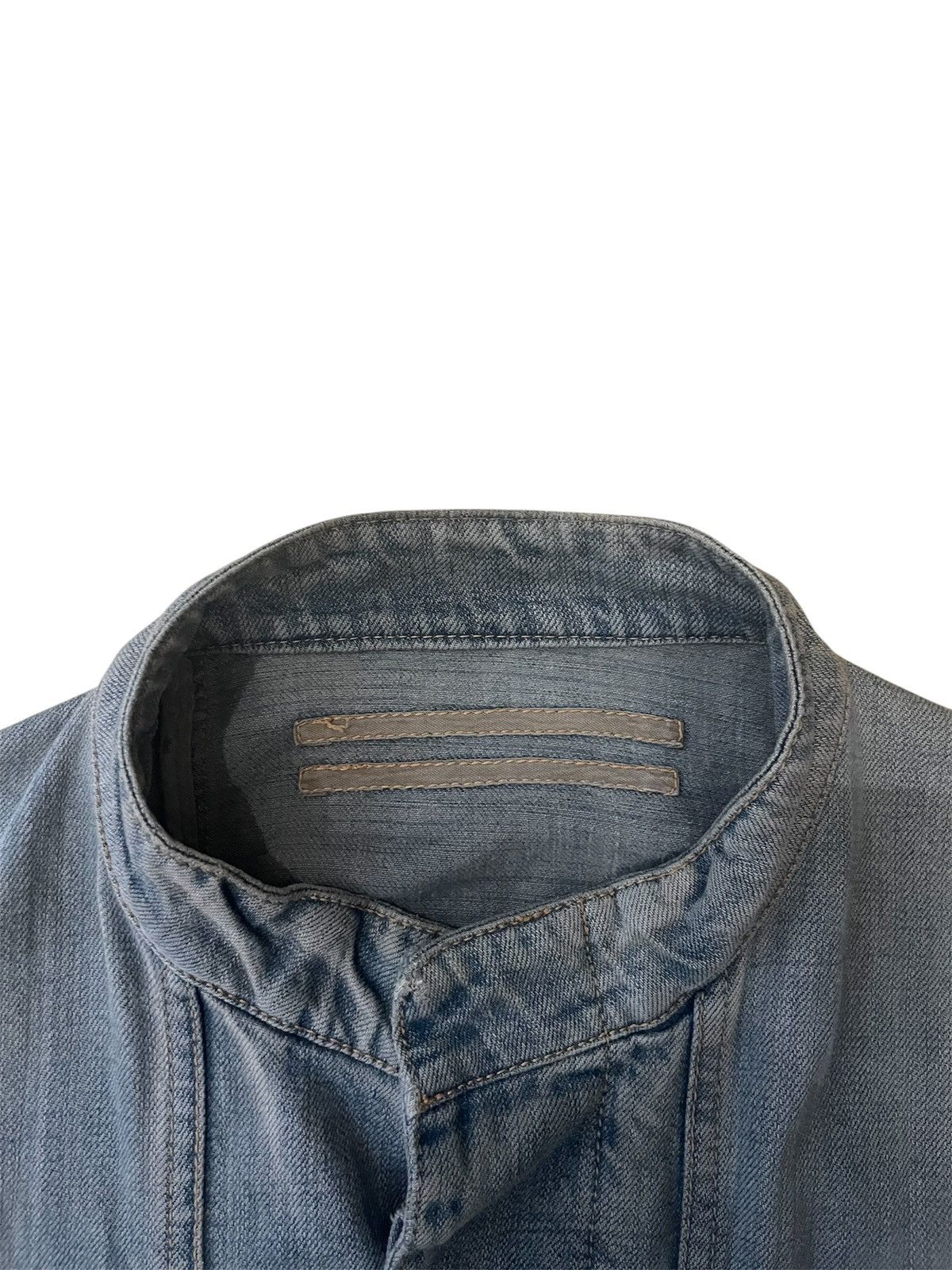Rick Owens Drkshdw Rick Owens DRKSHDW Mastodon Denim Jacket Size US L / EU 52-54 / 3 - 3 Thumbnail