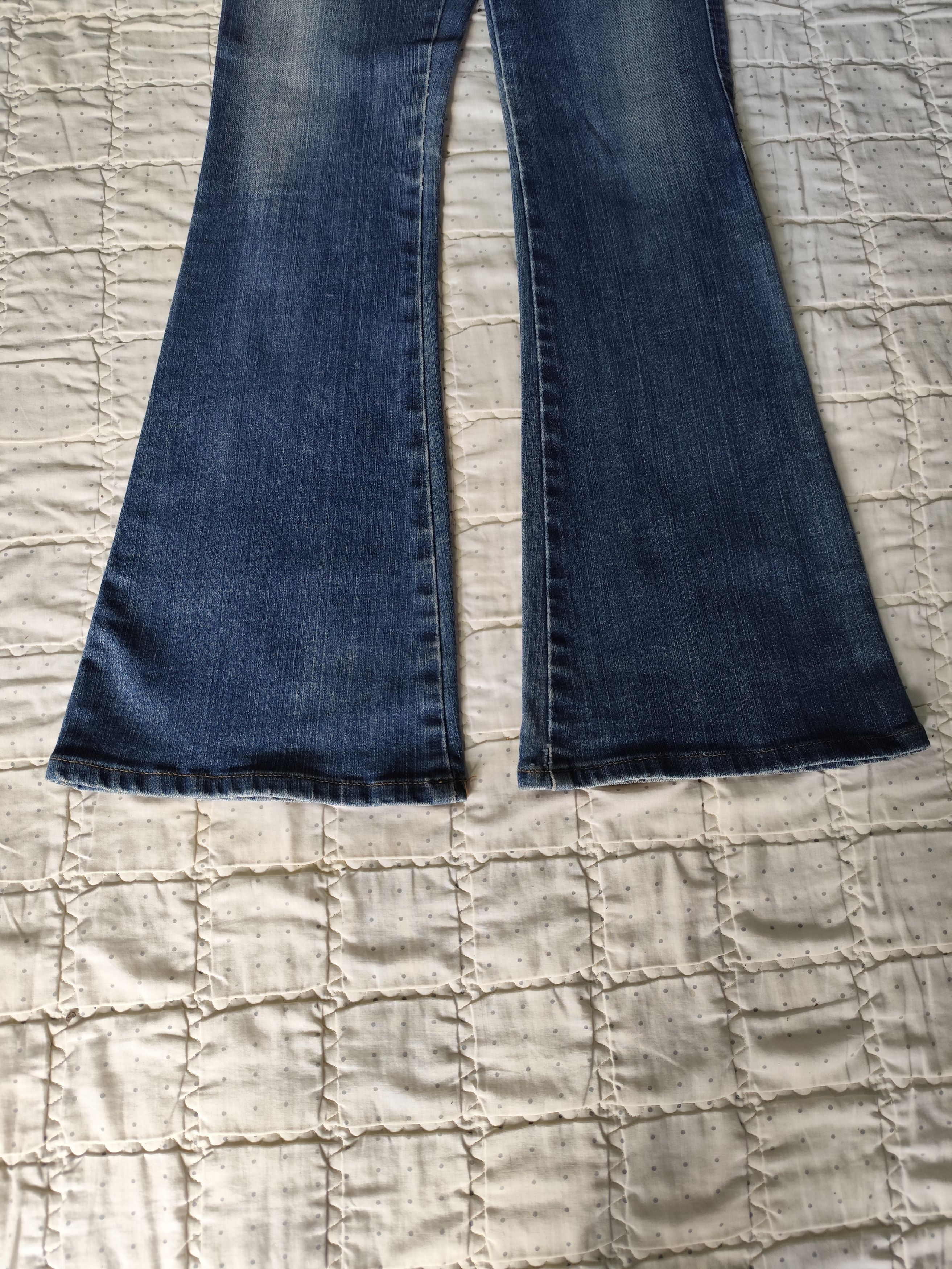 Japanese Brand Vintage Japanese Flare Denim J015 Size 29" - 2 Thumbnail