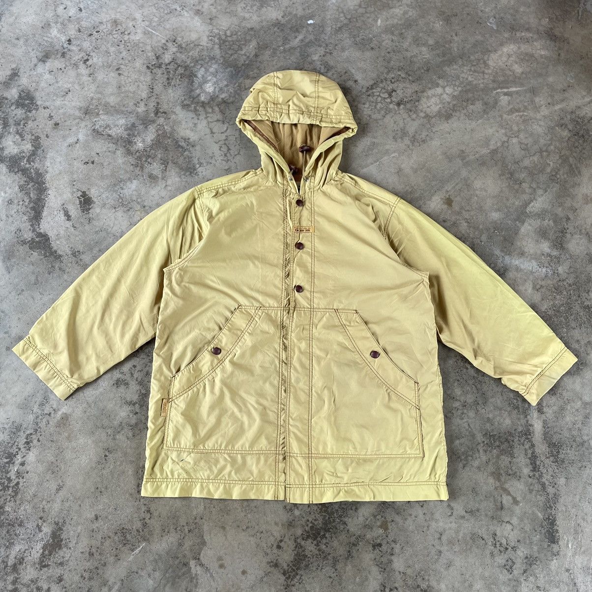 Hai Sporting Gear × Issey Miyake × Japanese Brand 🔥🔥🇯🇵Hai Sporting Gear Hooded Buttons Stylish Light Jacket Size US L / EU 52-54 / 3 - 3 Thumbnail