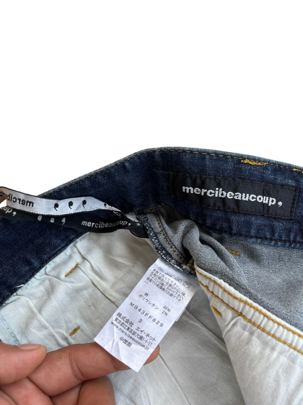 Issey Miyake Masterpiece of Issey Miyake ‘Backwards’ Hightwaist Denim Size US 32 / EU 48 - 11 Thumbnail