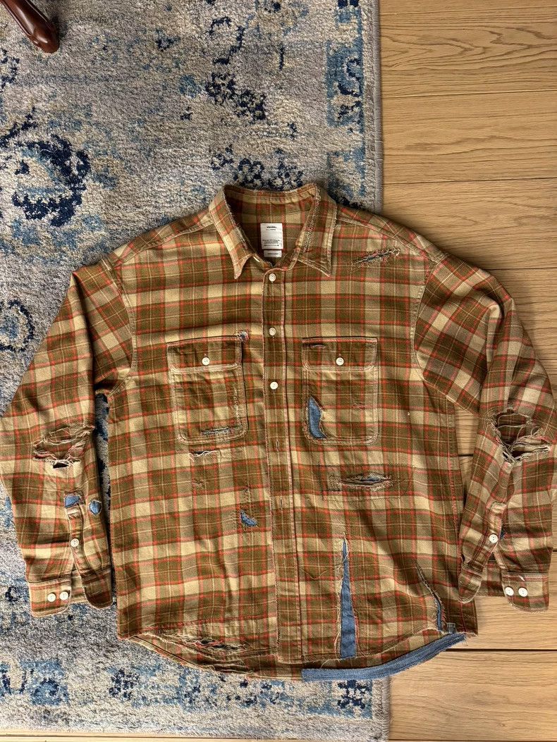 トップス VISVIM LUMBER L/S TWEED SHIRT Visvim - Lumber tweed shirt Visvim