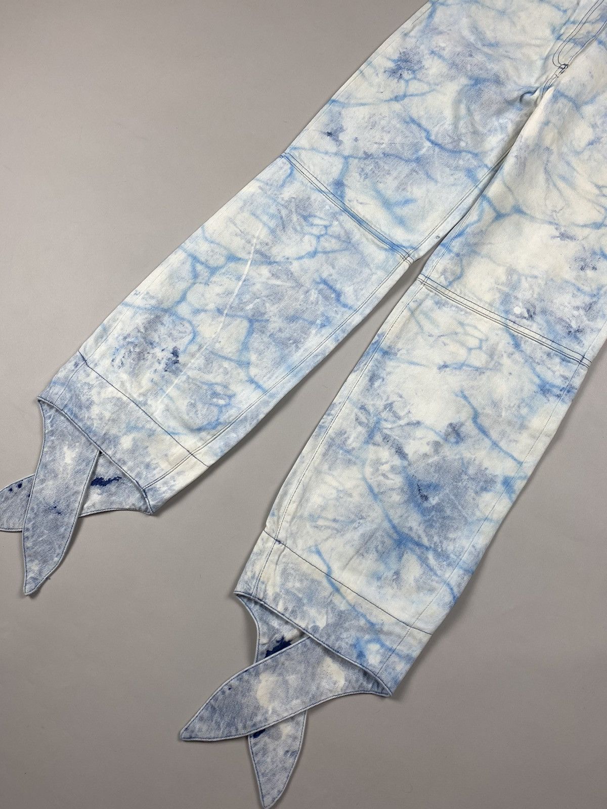 Off-White BNWT! Off-White ladies baggy jeans pants size 26 Size 26" / US 2 / IT 38 - 3 Thumbnail