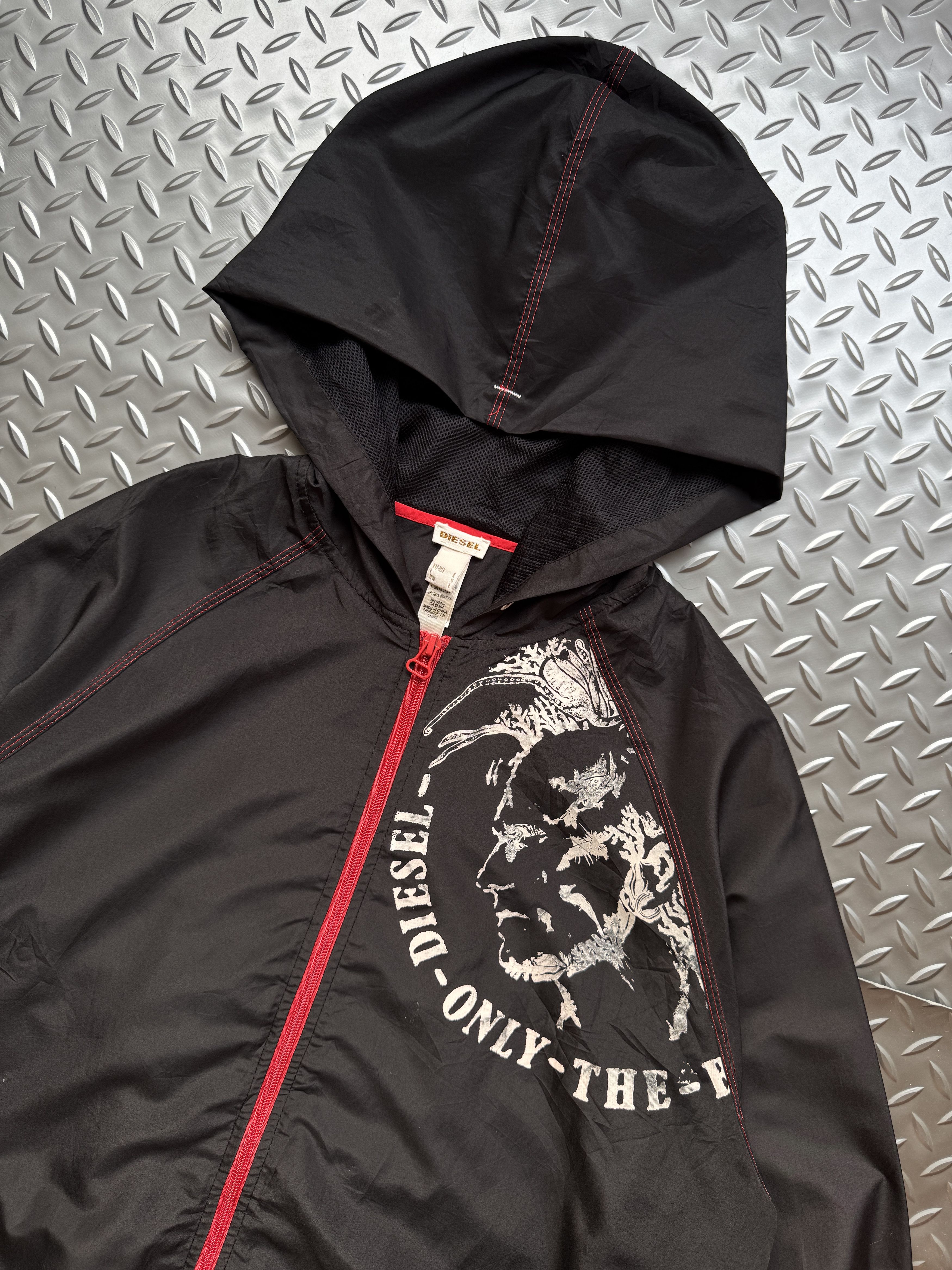 Diesel Diesel Graphic Hooded Jacket – Y2K Archive Size US L / EU 52-54 / 3 - 2 Thumbnail