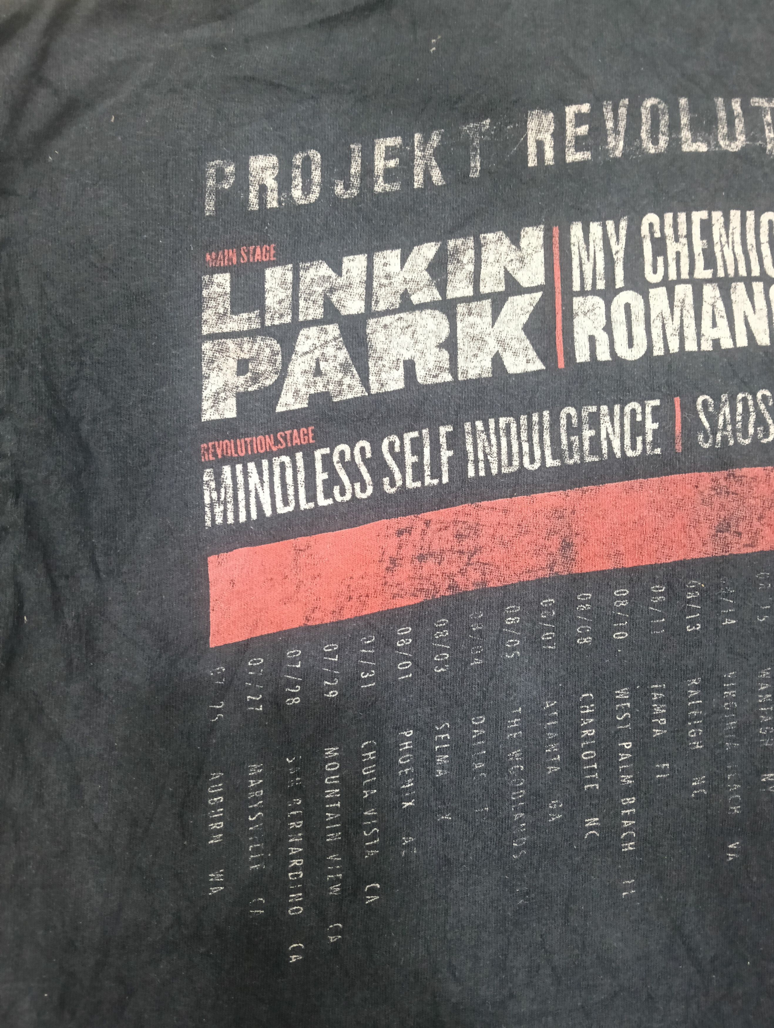 Band Tees Vintage Project Revolution Festival Size US L / EU 52-54 / 3 - 3 Thumbnail