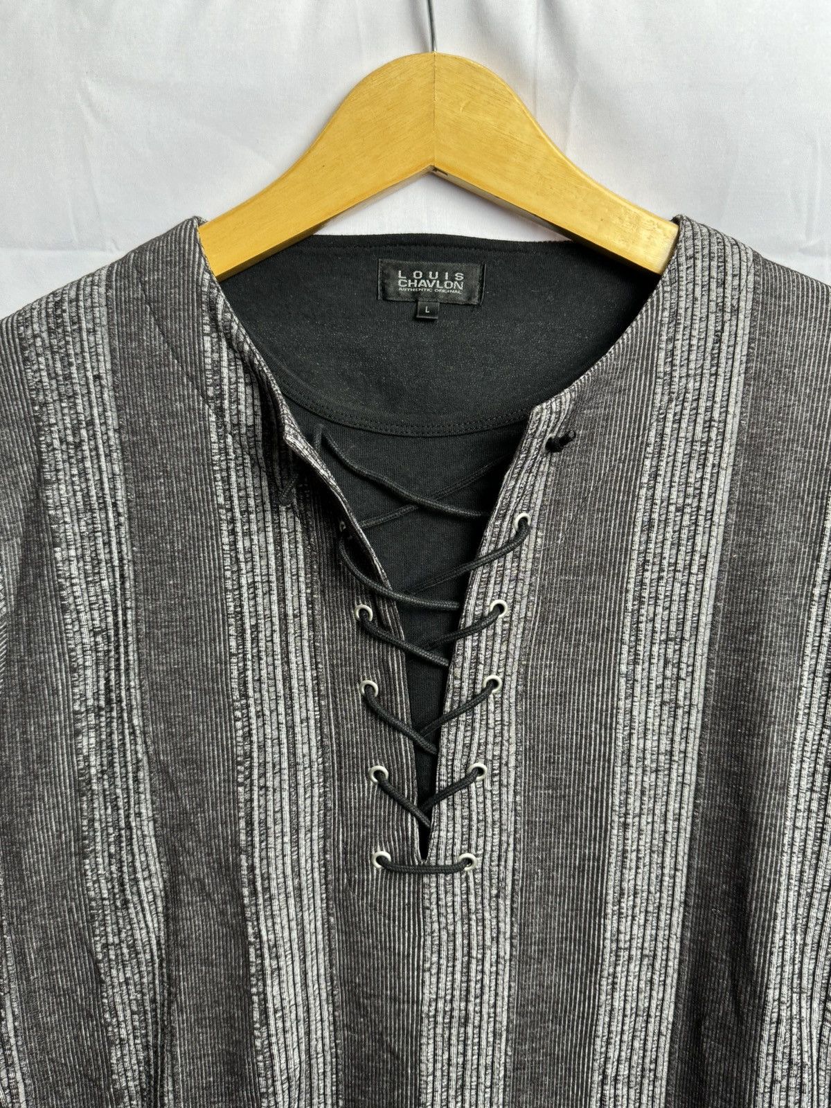 Hysteric Glamour × If Six Was Nine × Japanese Brand Japanese Thermal Stripe Louis Chavlon Tees Ys Issey Style Size US M / EU 48-50 / 2 - 3 Thumbnail