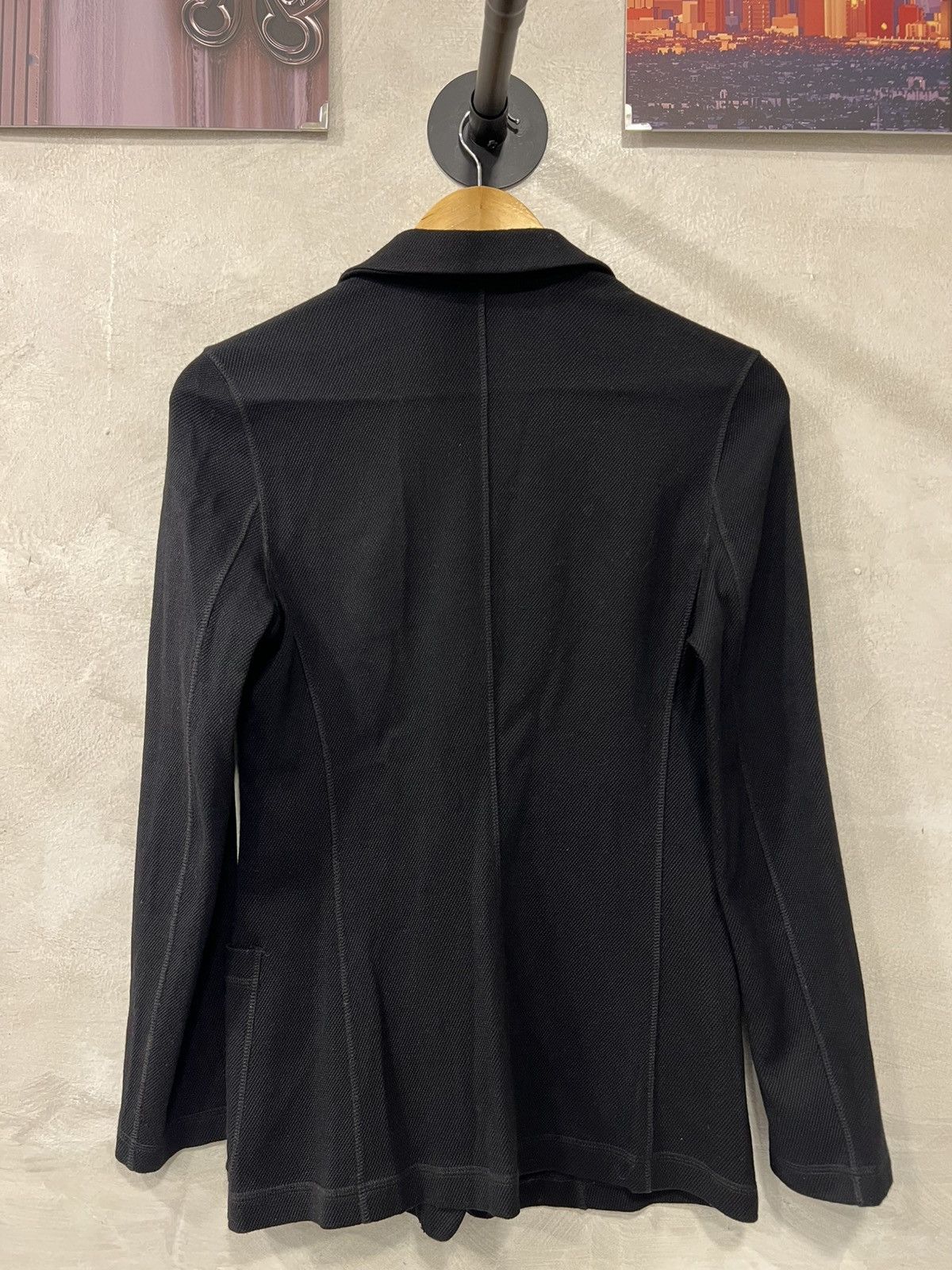 Emporio Armani Emporio Armani Single Breasted Black Blazer Size S / US 4 / IT 40 - 2 Thumbnail