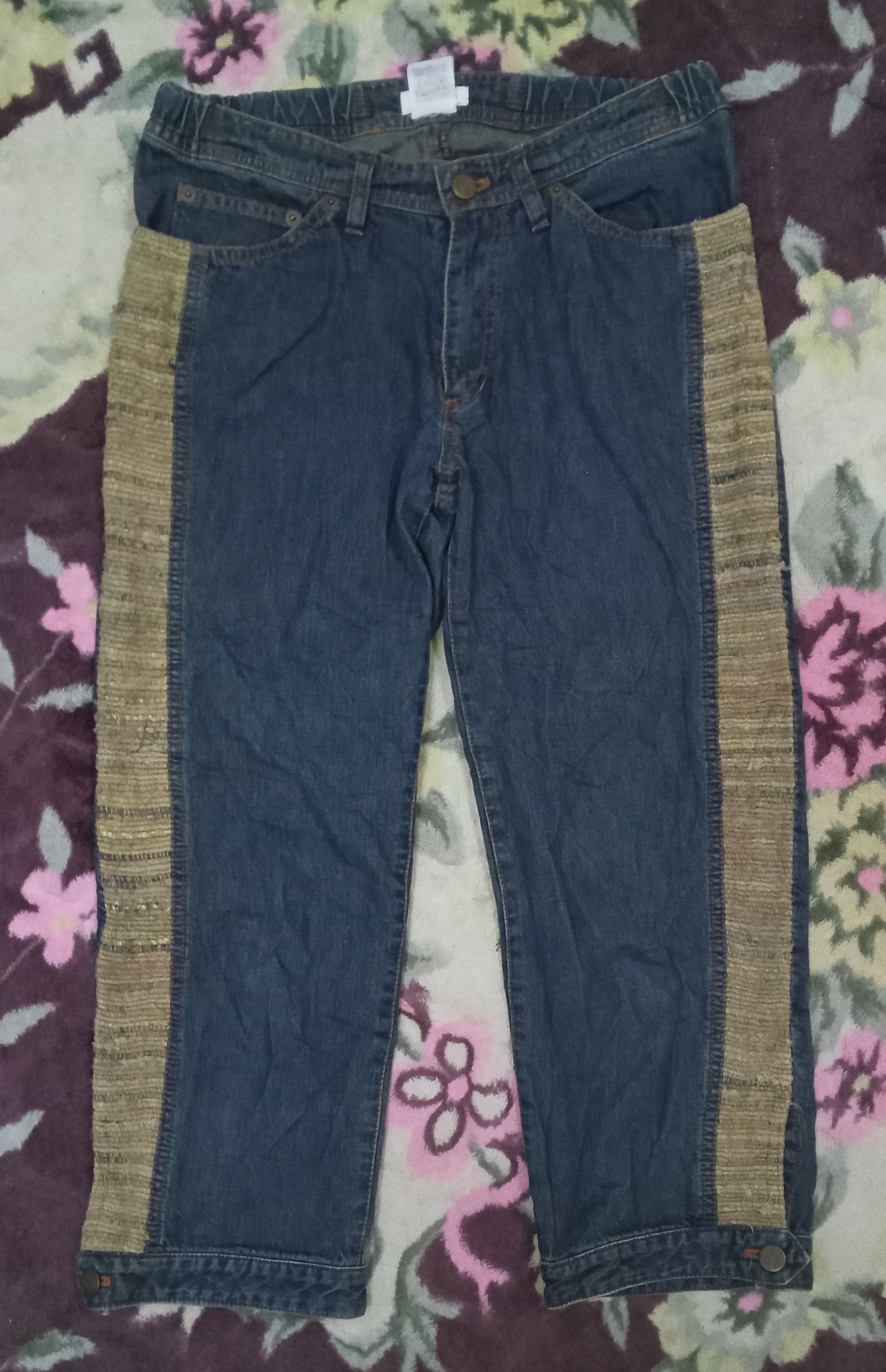 Issey Miyake Plantation Issey Miyake Rare Design Jeans Size 30" / US 8 / IT 44 - 1 Thumbnail