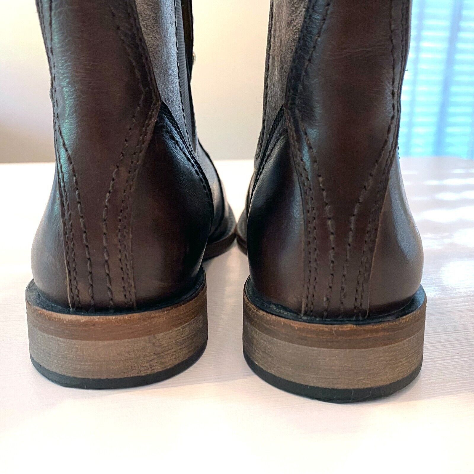 Lucchese Lucchese Women's Calf Short Riding Boots Size 7.5 M Size US 7.5 / IT 37.5 - 8 Thumbnail