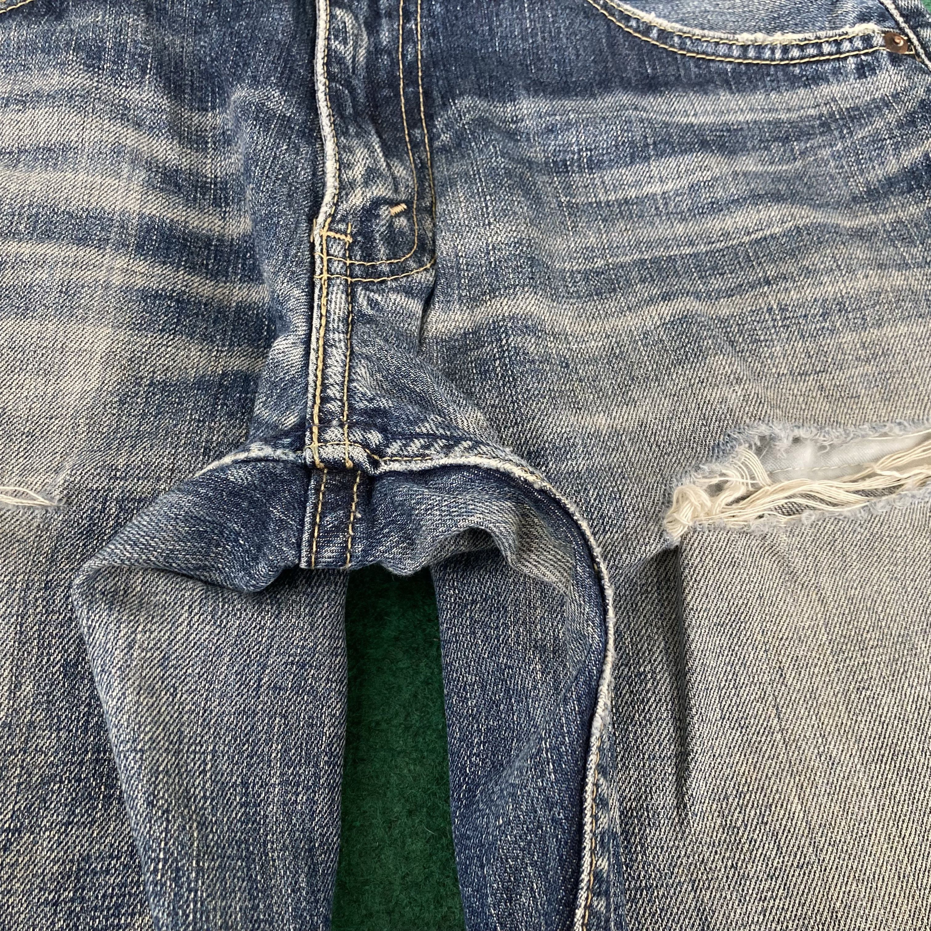 Levi's Vtg Levis 503 Faded Distressed Ripped Sz 29 Jeans Size US 29 - 8 Thumbnail