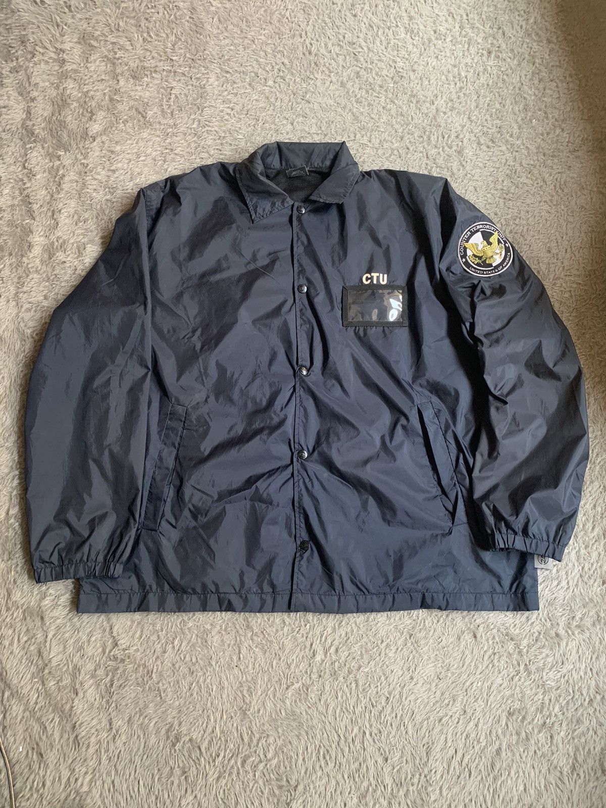 Vintage Tv Series Twenty Four 24 Hours Coach Jacket