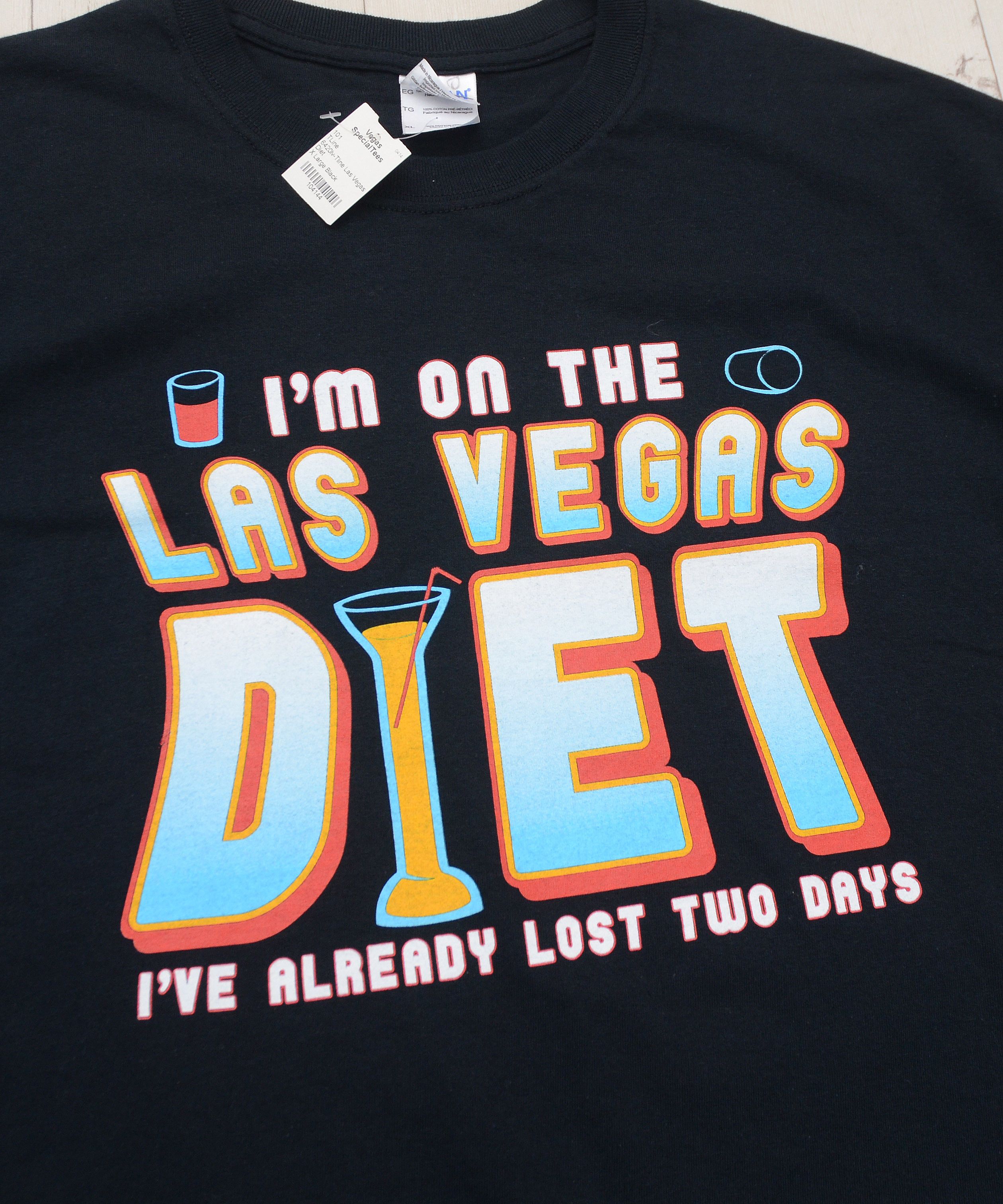 Fruition Las Vegas DIET Special Tees Casino USA 3D print T-shirt Size US XL / EU 56 / 4 - 7 Thumbnail