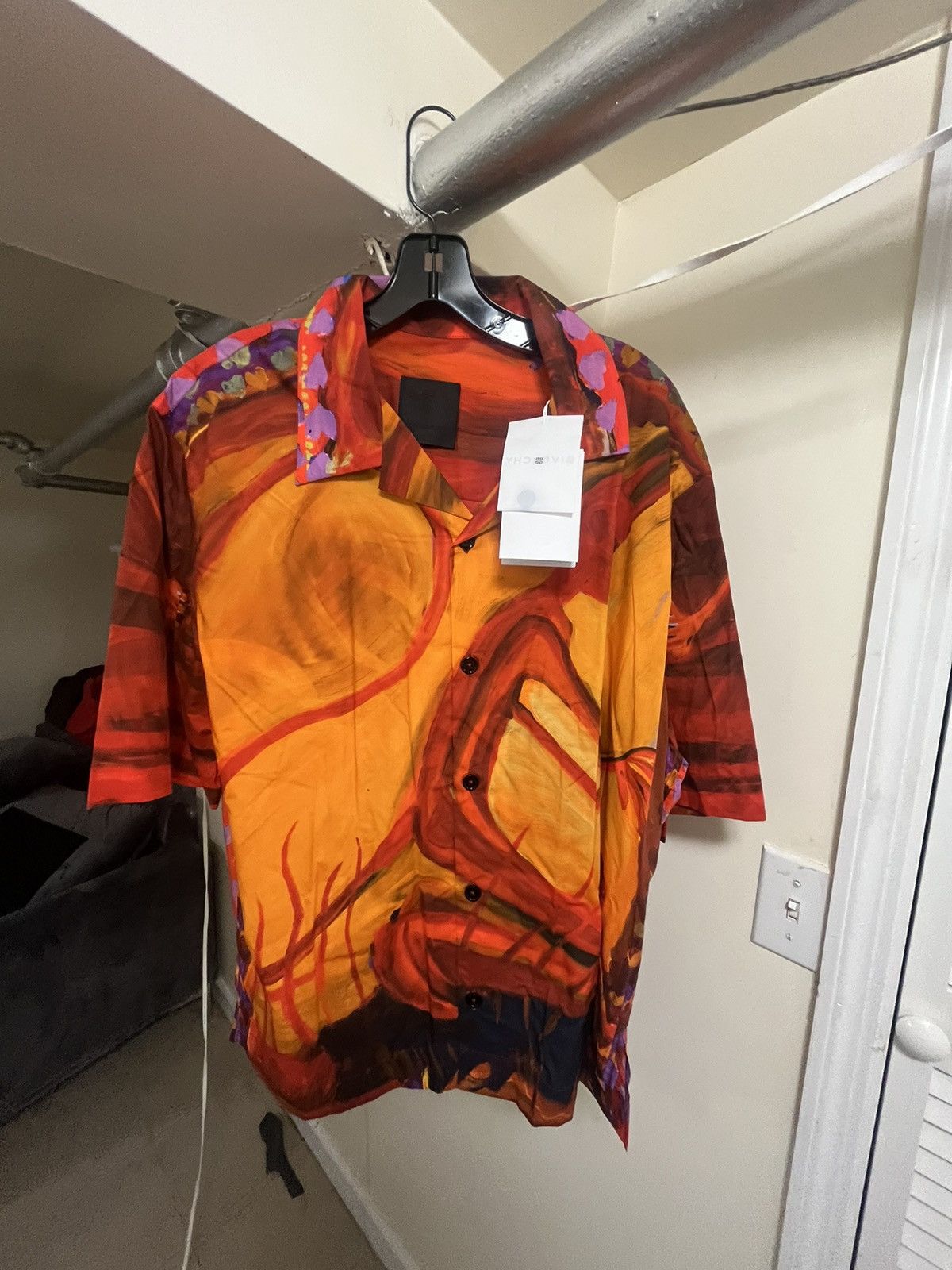 Givenchy Givenchy Devil Print Shirt Sz 41 Size US L / EU 52-54 / 3 - 4 Thumbnail