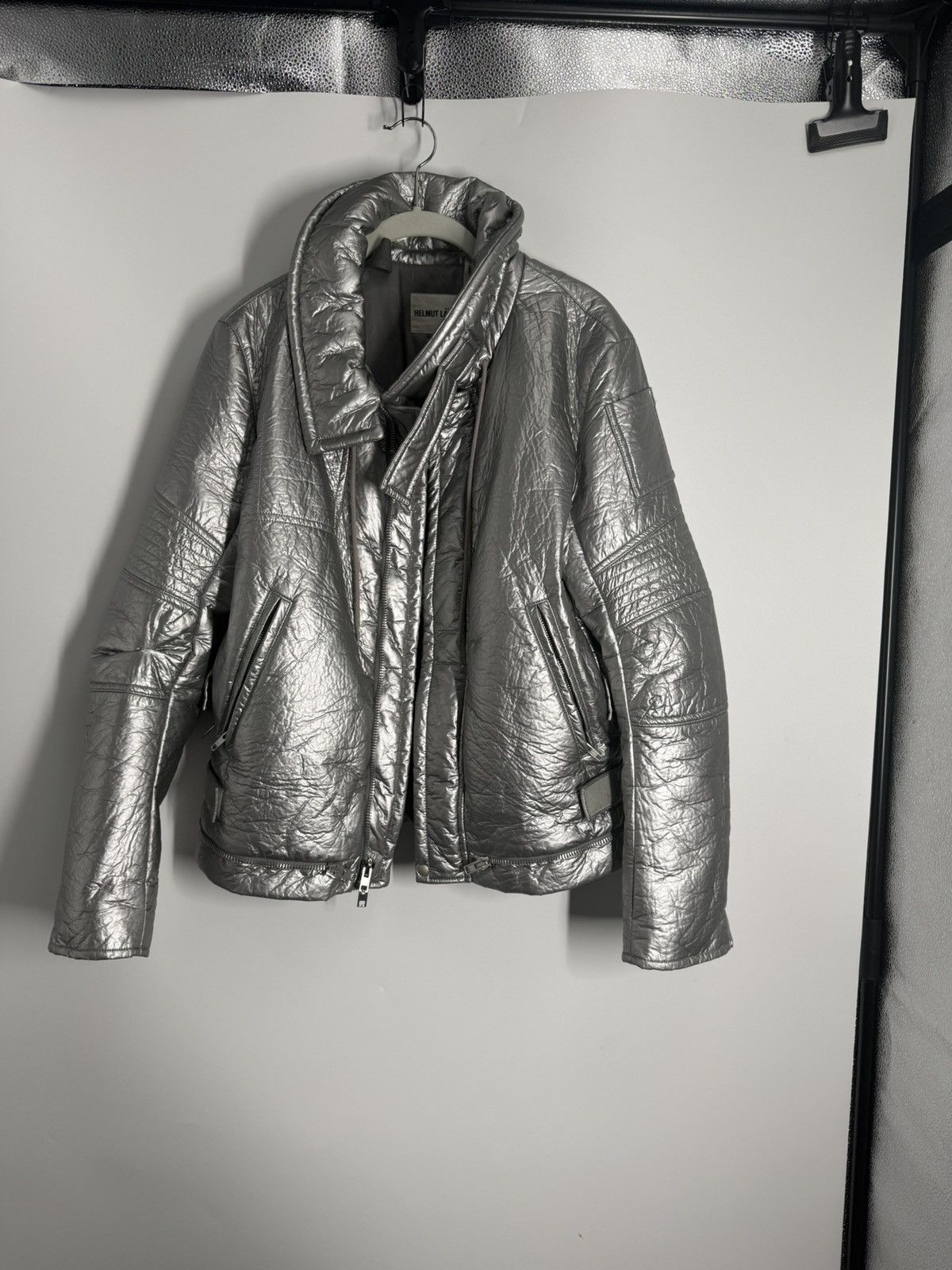 Helmut Lang MOLESKIN ASTRO BIKER JACKET SIZE 48 | Grailed