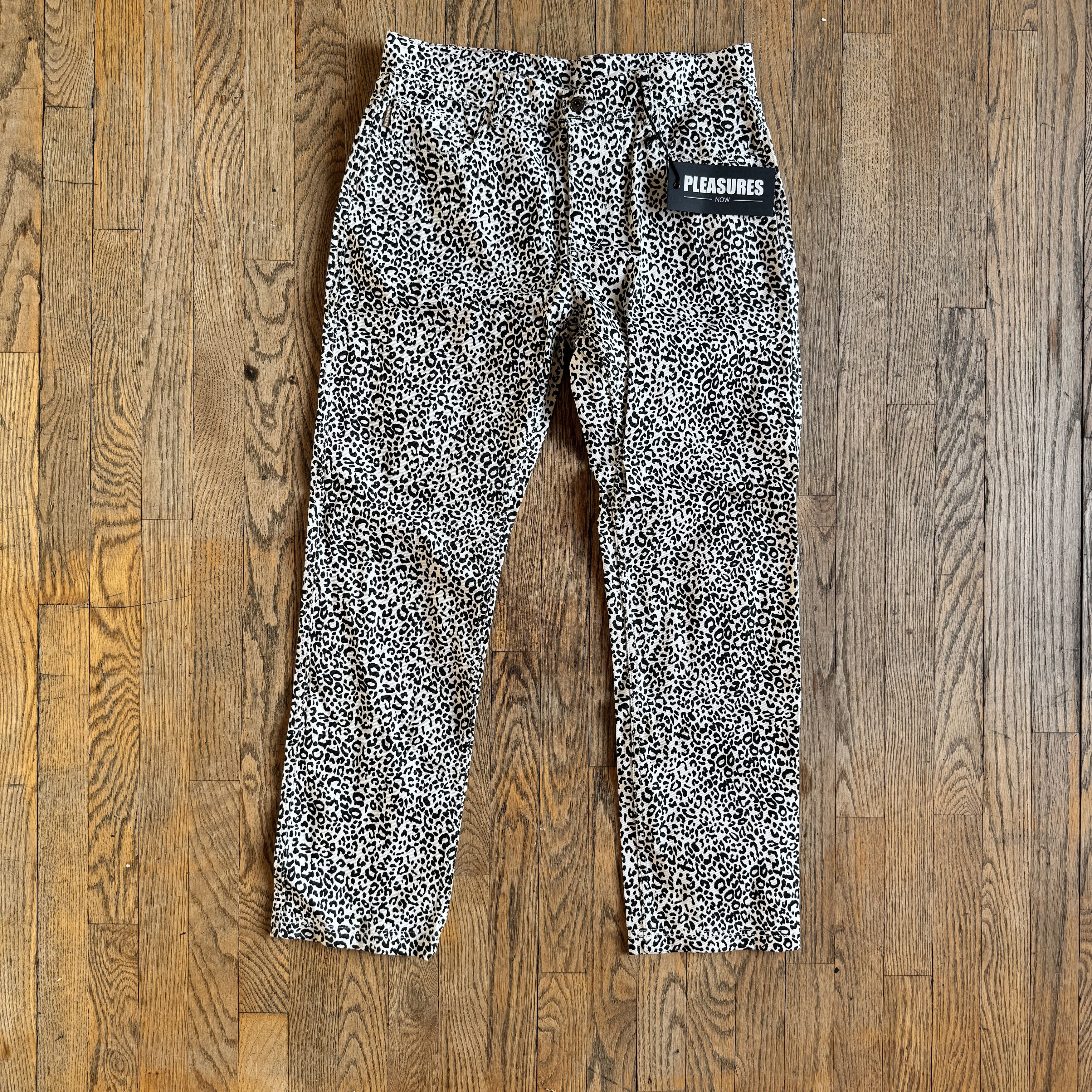 Pleasures Pleasures CRYSTAL CHEETAH DENIM PANT Size US 32 / EU 48 - 5 Thumbnail