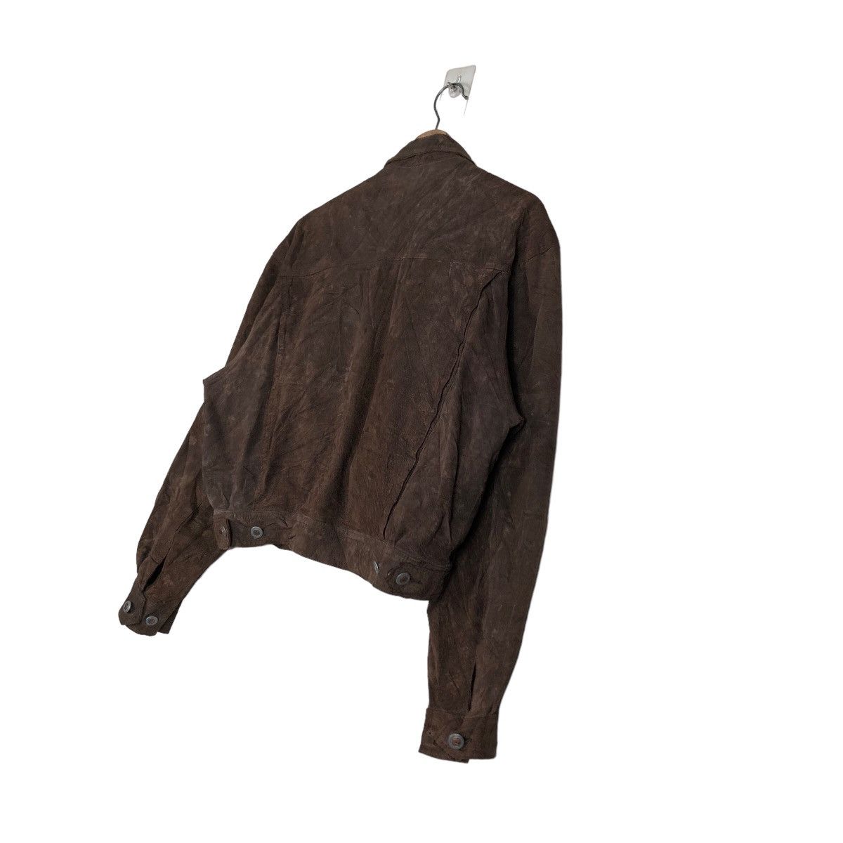 Japanese Brand 🔥Vintage Biker Fly Leather Jacket Sunvalley Japan Made Size US M / EU 48-50 / 2 - 10 Thumbnail
