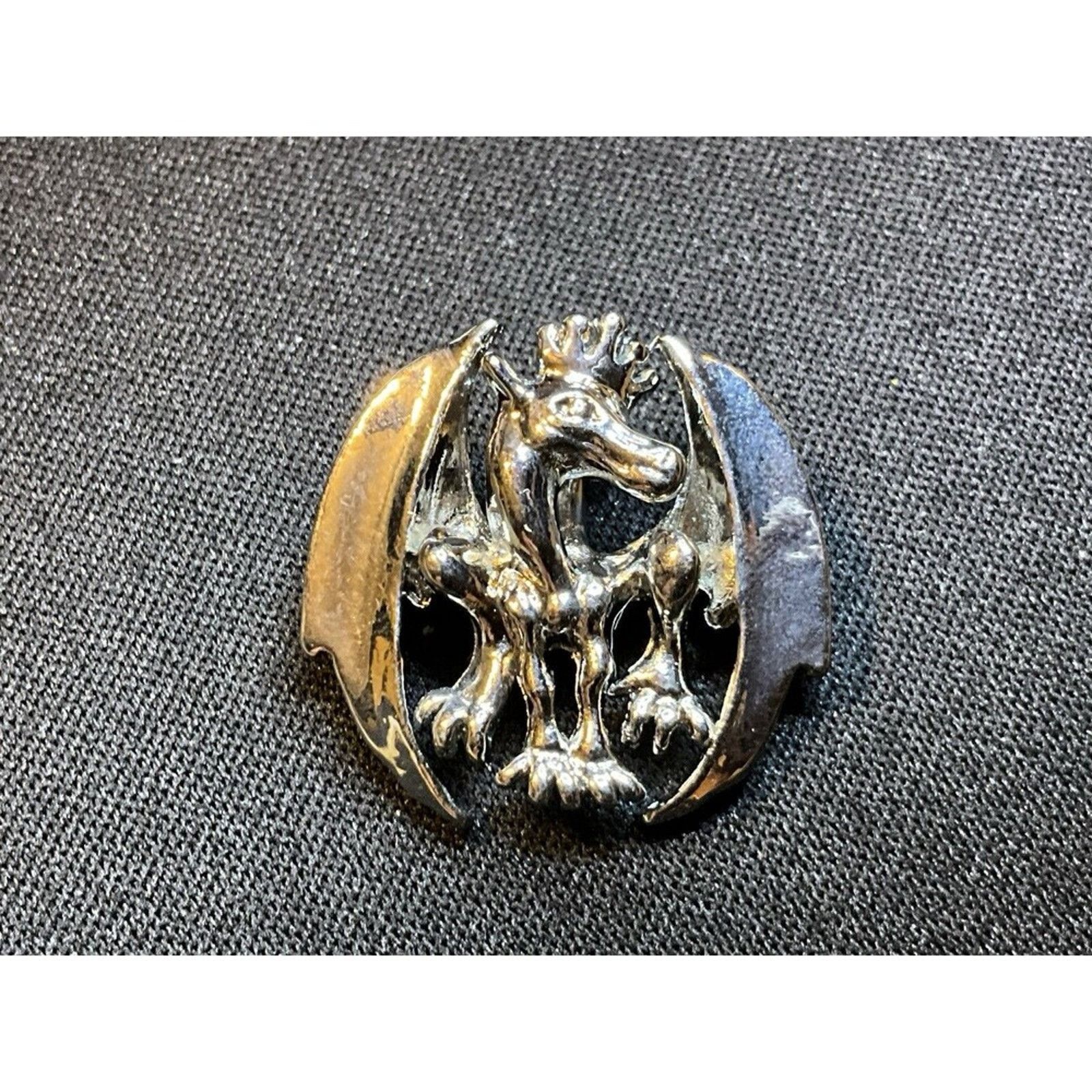 Other Silver Tone King Dragon Pendant Size ONE SIZE - 2 Thumbnail