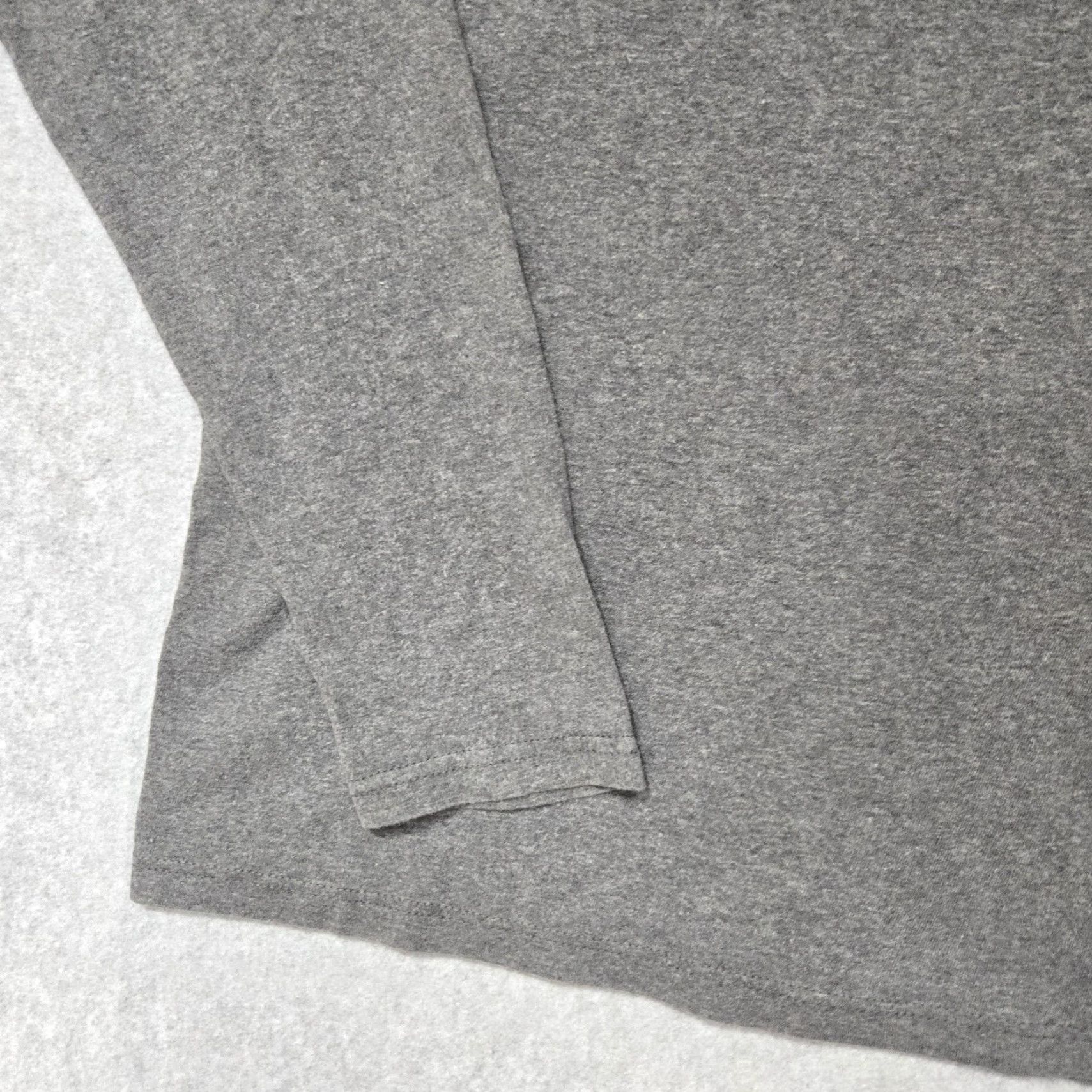 Nike Nike Shirt Mens XL Gray Long Sleeve Crewneck Embroidered Spell Out Logo Cotton Size US XL / EU 56 / 4 - 6 Thumbnail