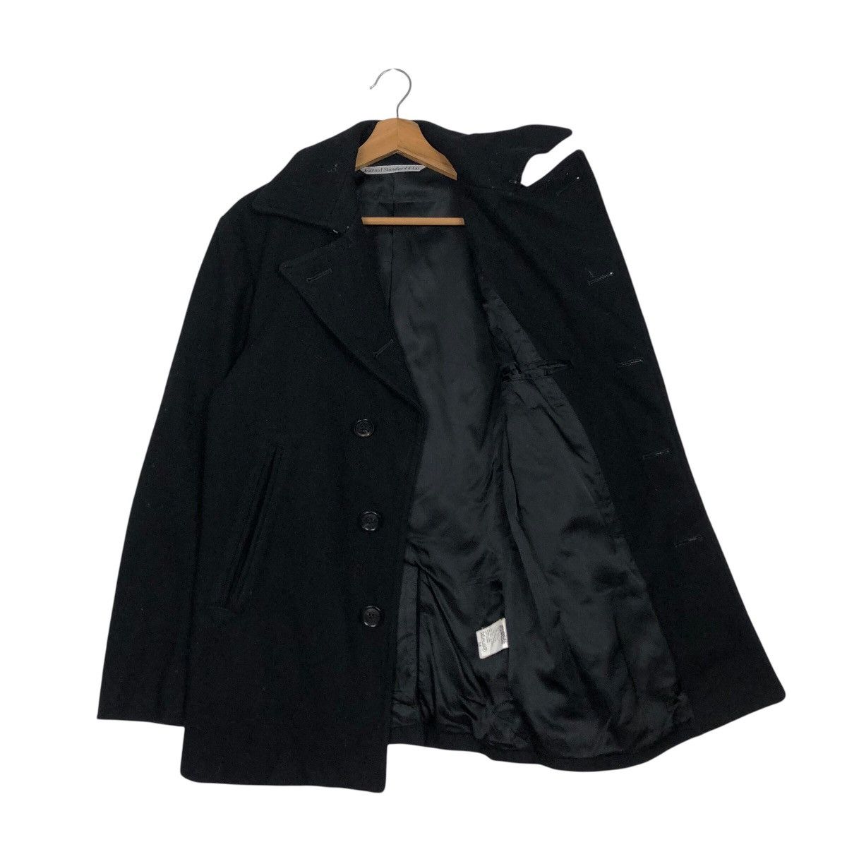 Japanese Brand 📌Wool Double Collar Jacket Journal Standard Issey Miyake Size US M / EU 48-50 / 2 - 12 Thumbnail