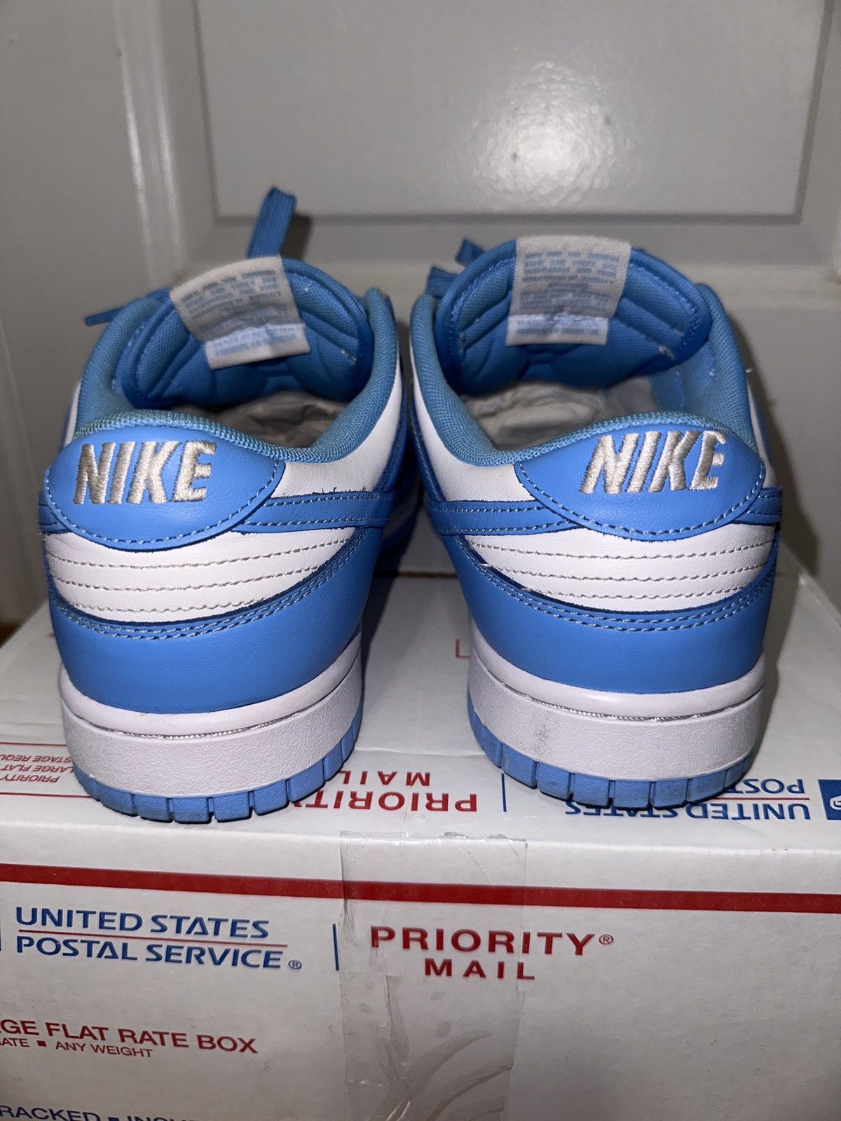 Nike Nike Dunk Low UNC (2021) Size US 10.5 / EU 43-44 - 4 Thumbnail