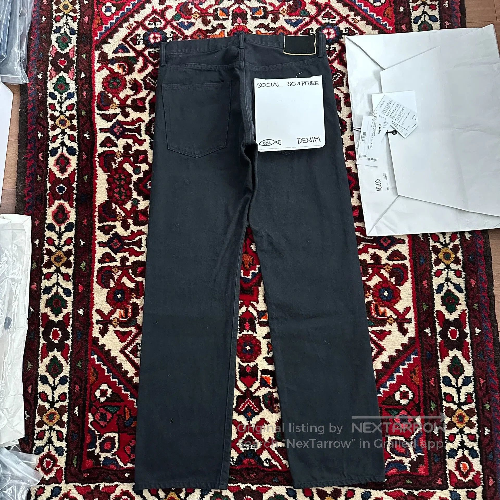 Visvim visvim Black Denim Jeans. Size US 34 / EU 50 - 2 Thumbnail