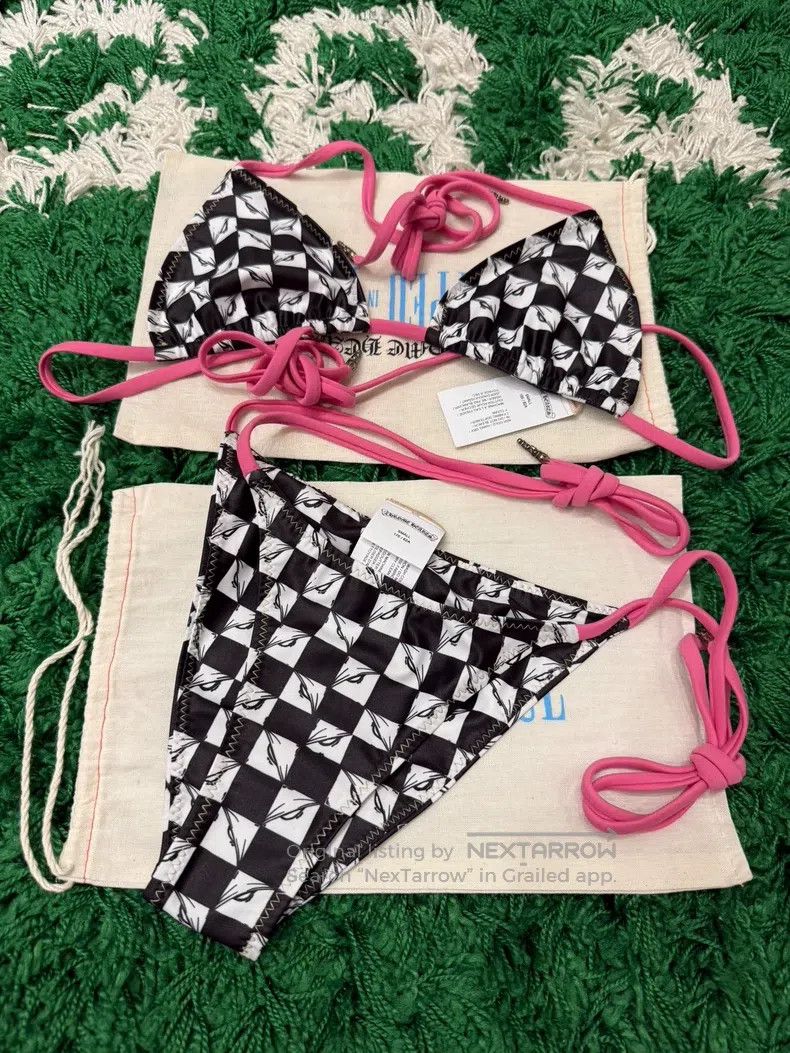 Chrome Hearts Chrome Hearts Joint Name Thousand Eye Silver Bikini Swimsu Size S / US 4 / IT 40 - 1 Thumbnail