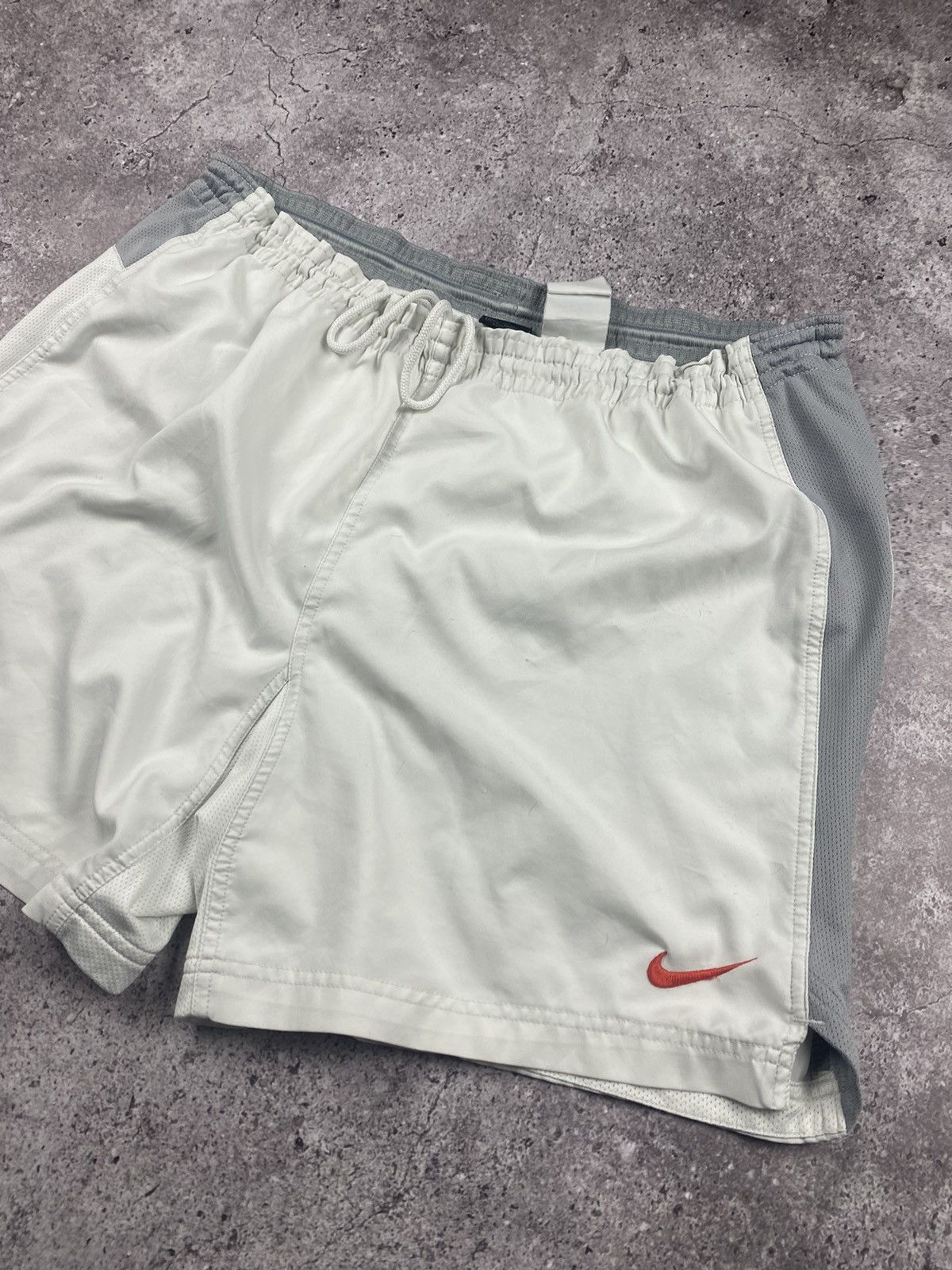 Nike × Vintage Vintage Nike 00’s Y2K Tn DRILL baggy shorts Size US 34 / EU 50 - 2 Thumbnail
