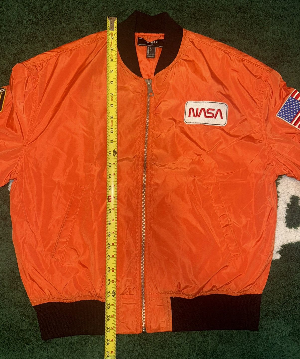 Forever 21 Forever21 Nasa PatchWork Jacket Sz.L Size US L / EU 52-54 / 3 - 9 Thumbnail