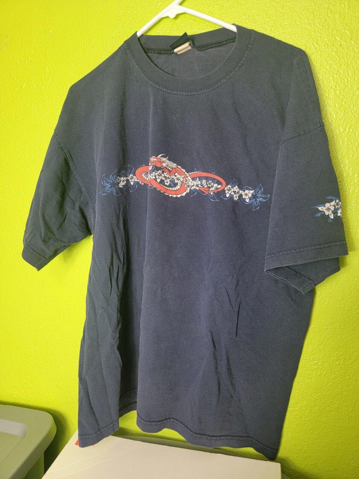 Designer Vintage Dragon Tribal USA Streetwear Graffiti Hip Hop Y2K Size US XL / EU 56 / 4 - 1 Thumbnail