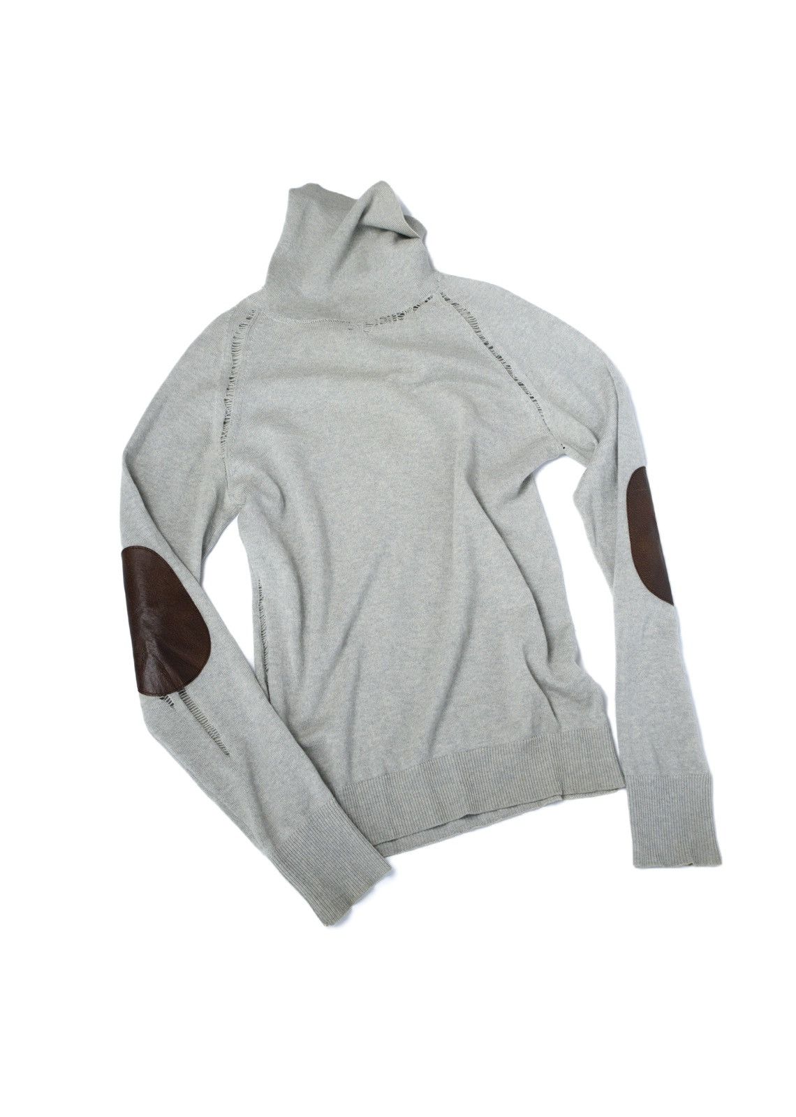 Dior Dior Homme FW04 Distressed Cashmere Turtleneck Sweater Size US XS / EU 42 / 0 - 2 Thumbnail