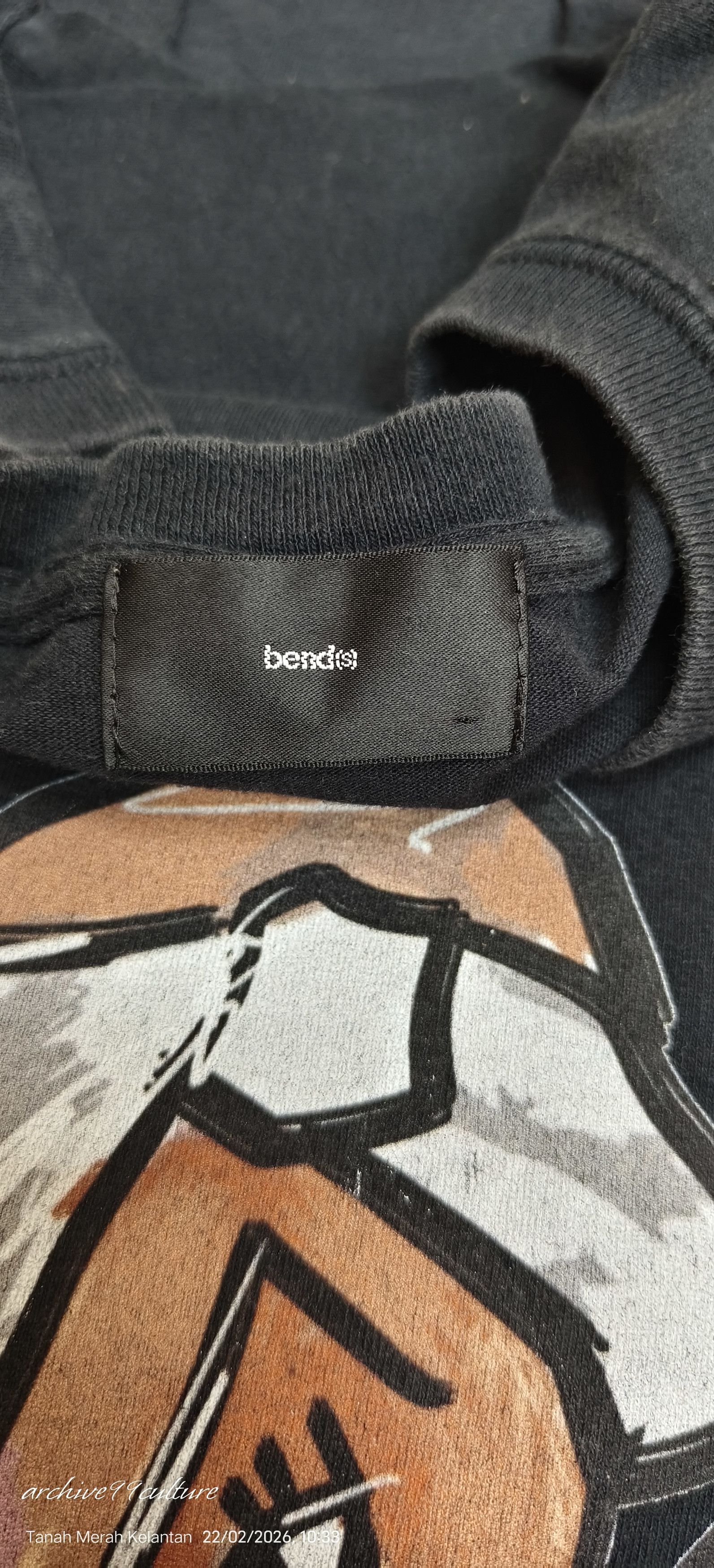 Japanese Brand bend(s) Tokyo "2PAC" Abstract Pop Art Graphic Tee Size US L / EU 52-54 / 3 - 3 Thumbnail