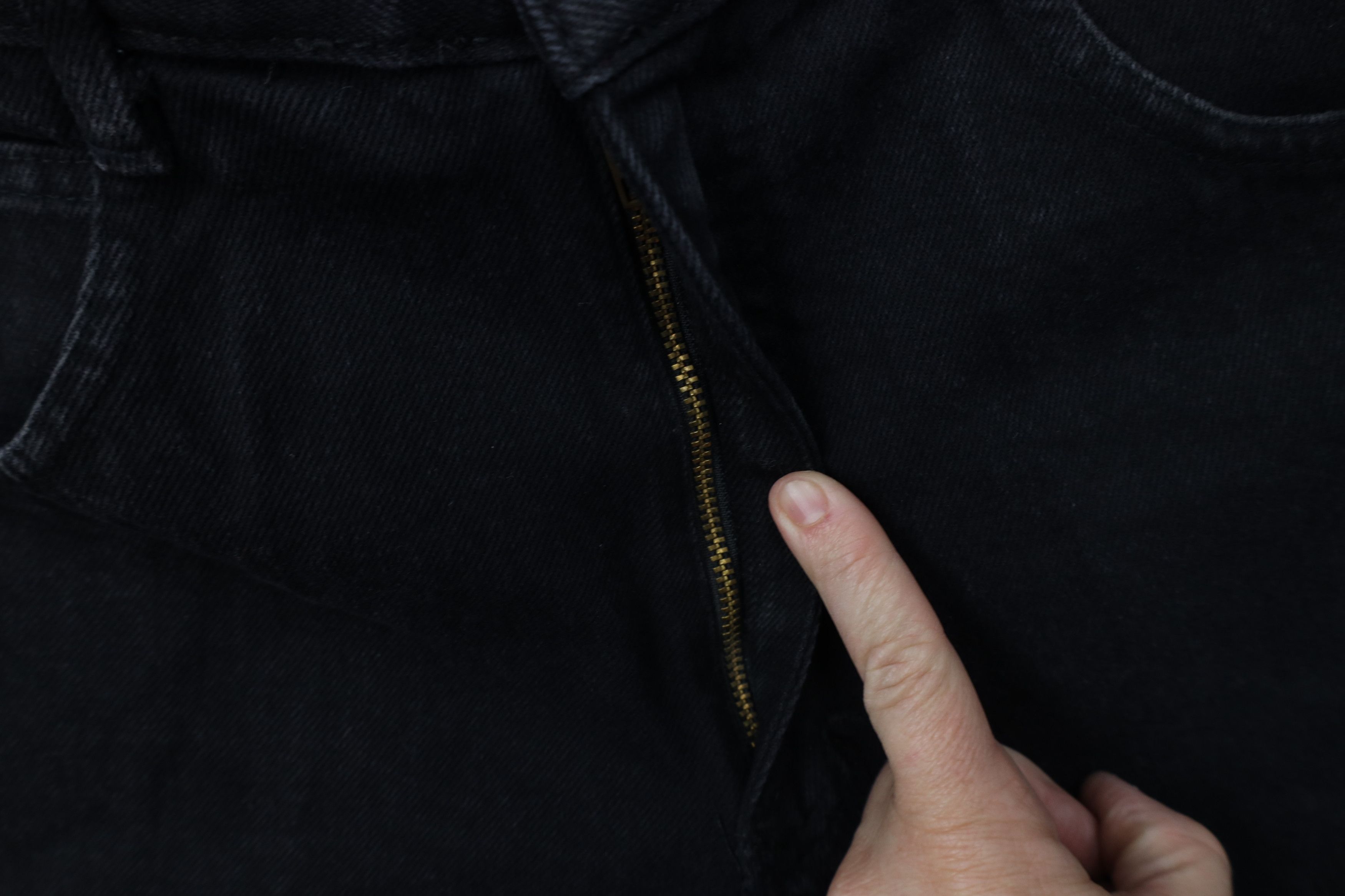 Cadillac Deadstock Vintage 90s Cadillac Car Straight Leg Jeans USA Size US 32 / EU 48 - 5 Thumbnail