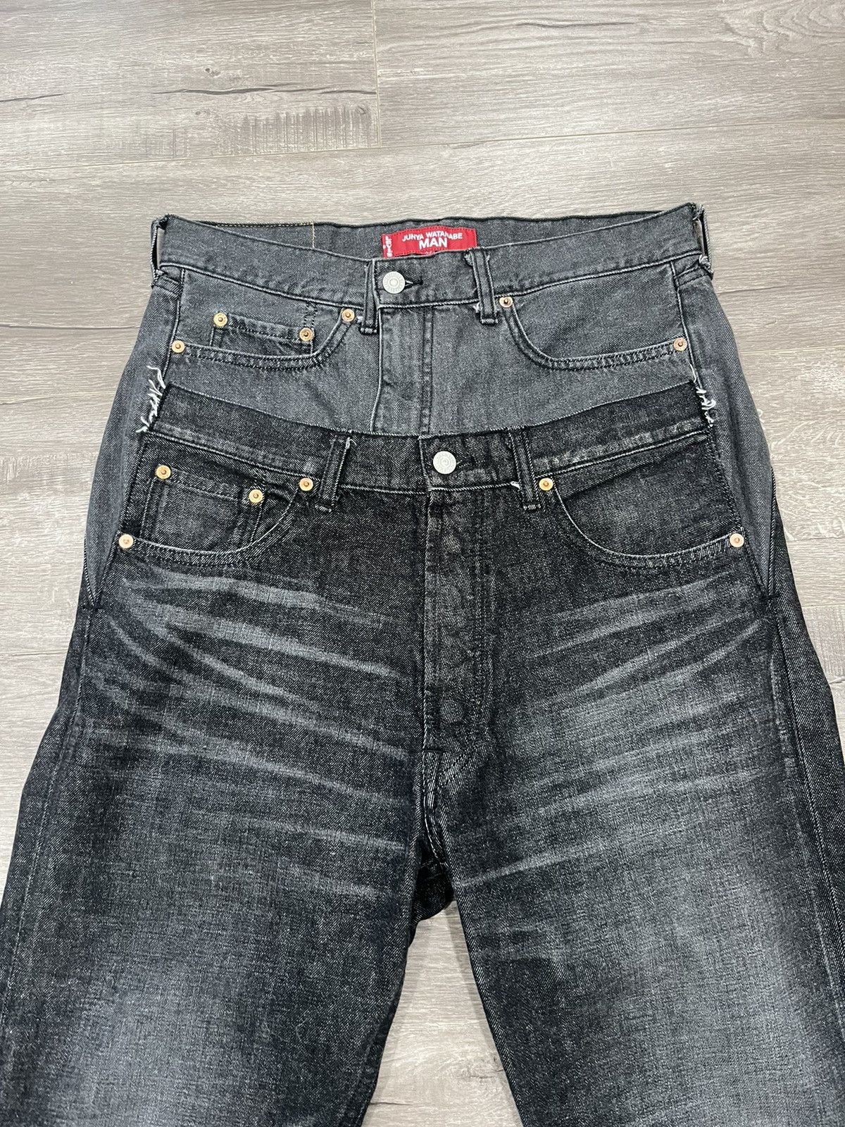 Junya Watanabe Junya Watanabe AD2024 Double Waisted Denims Size US 32 / EU 48 - 3 Thumbnail