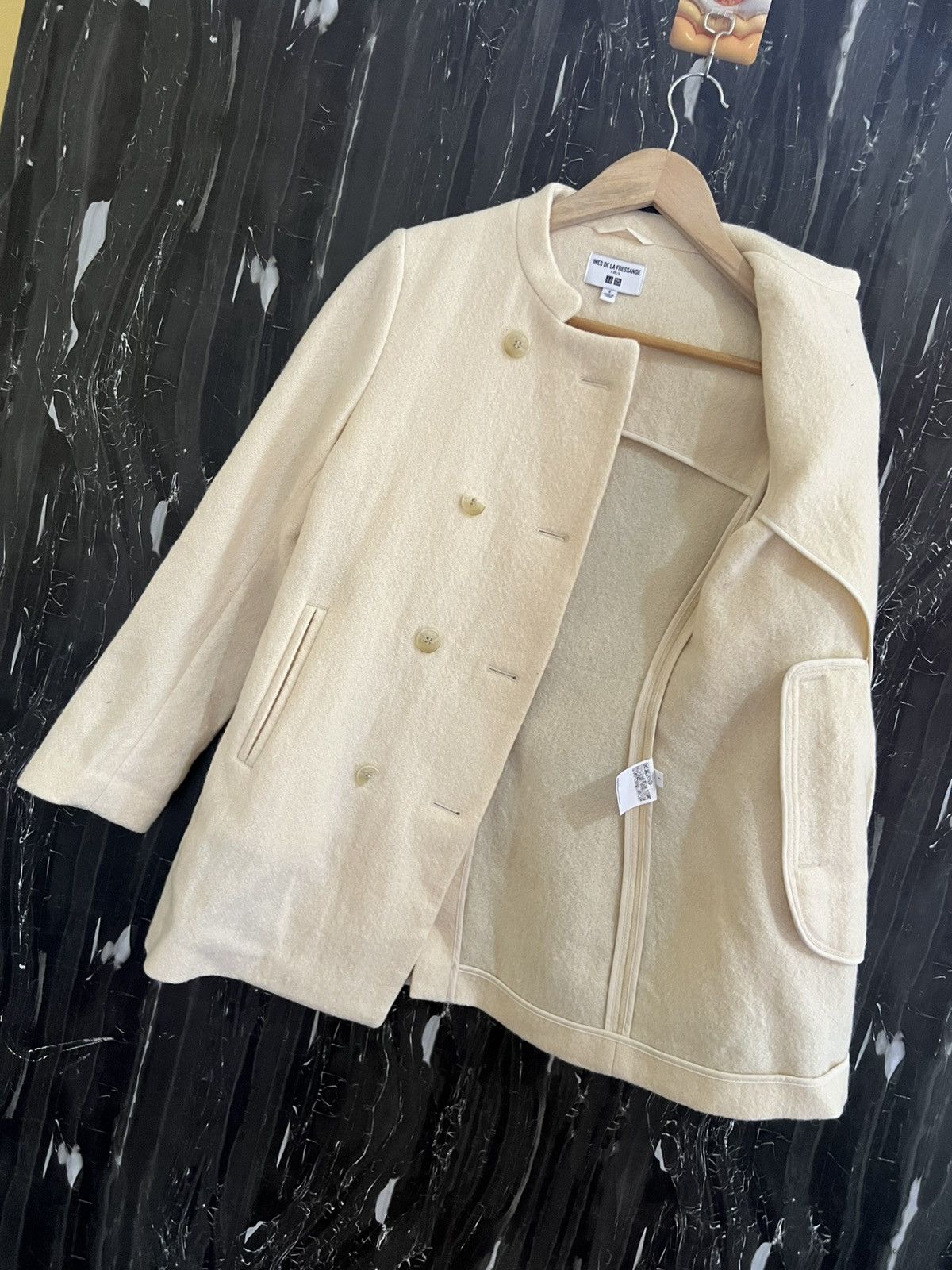 Japanese Brand INES DE LA FRESSUNGE UNIQLO COAT Size US S / EU 44-46 / 1 - 10 Thumbnail