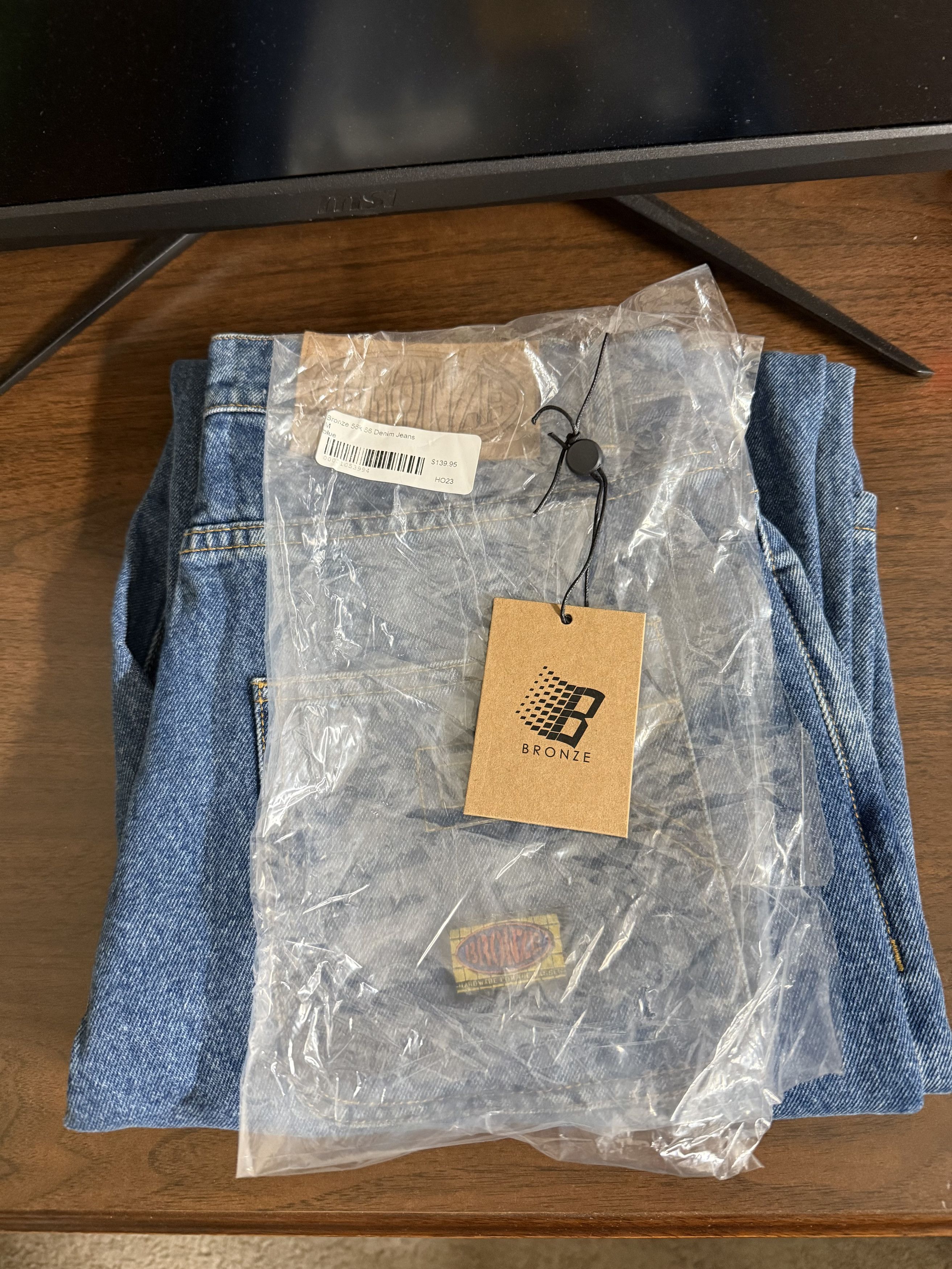 Bronze 56k Bronze 56K 56 Denim Jeans Mid Blue Size M Size US 32 / EU 48 - 9 Thumbnail