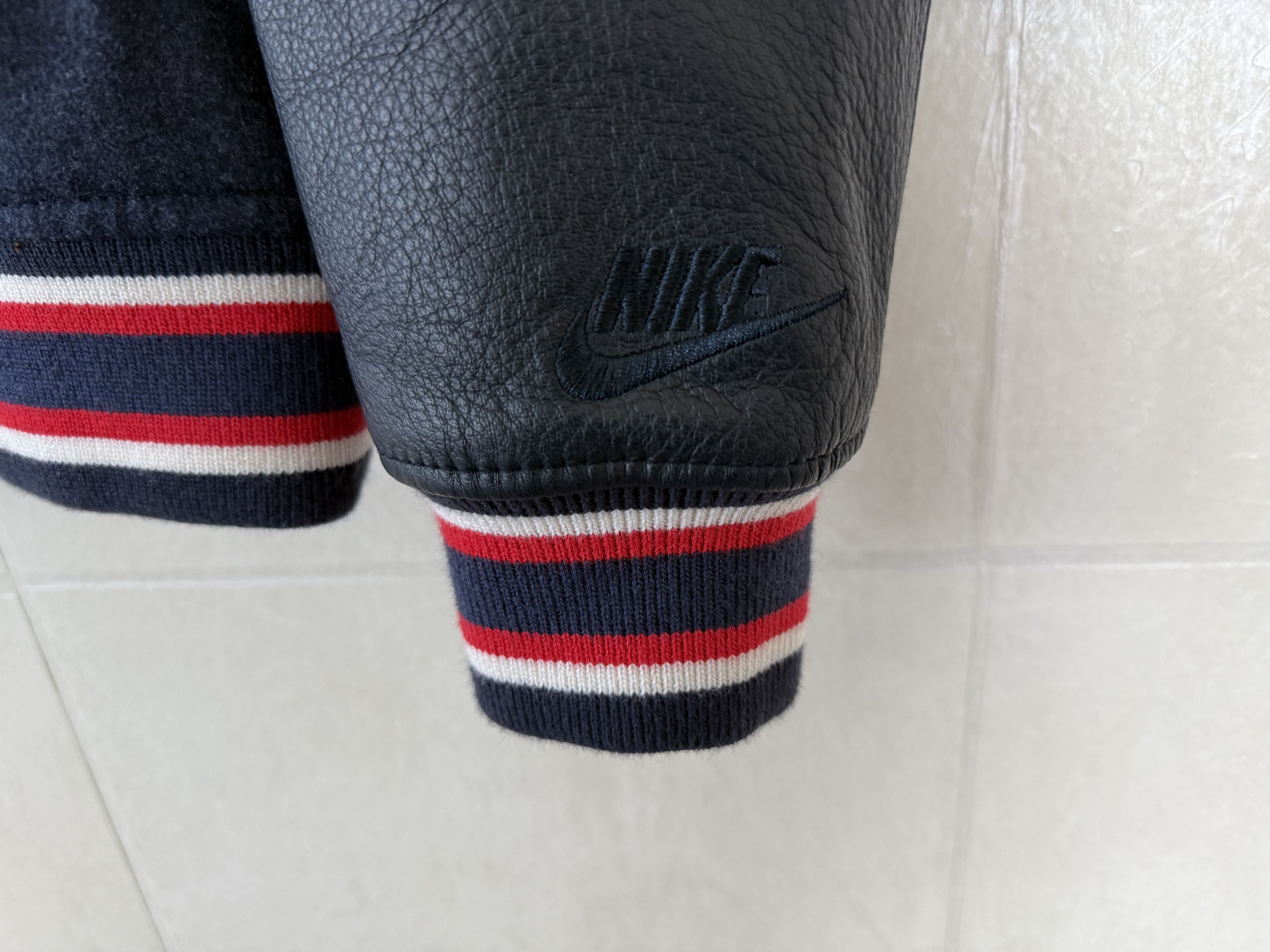 Nike Nike Team USA 1994 Olympic Basketball Leather Varsity Jacket Size US M / EU 48-50 / 2 - 4 Thumbnail