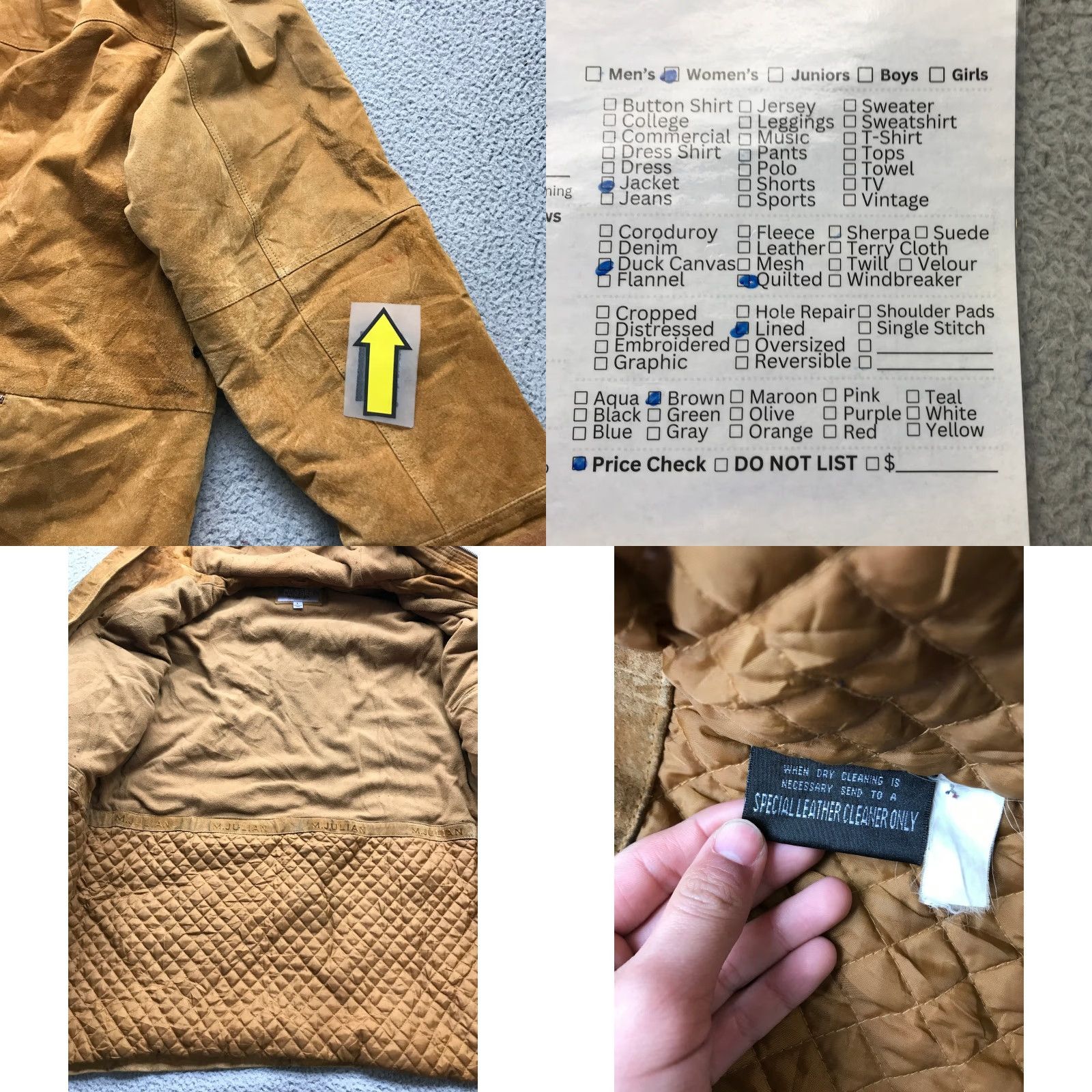 Vintage Wilsons Leather M. Julian Hooded Parka Jacket Mens Large Suede Faux Fur Trim Long Sleeve Full Zip Pockets Brown Jacket Size L / US 10 / IT 46 - 9 Thumbnail