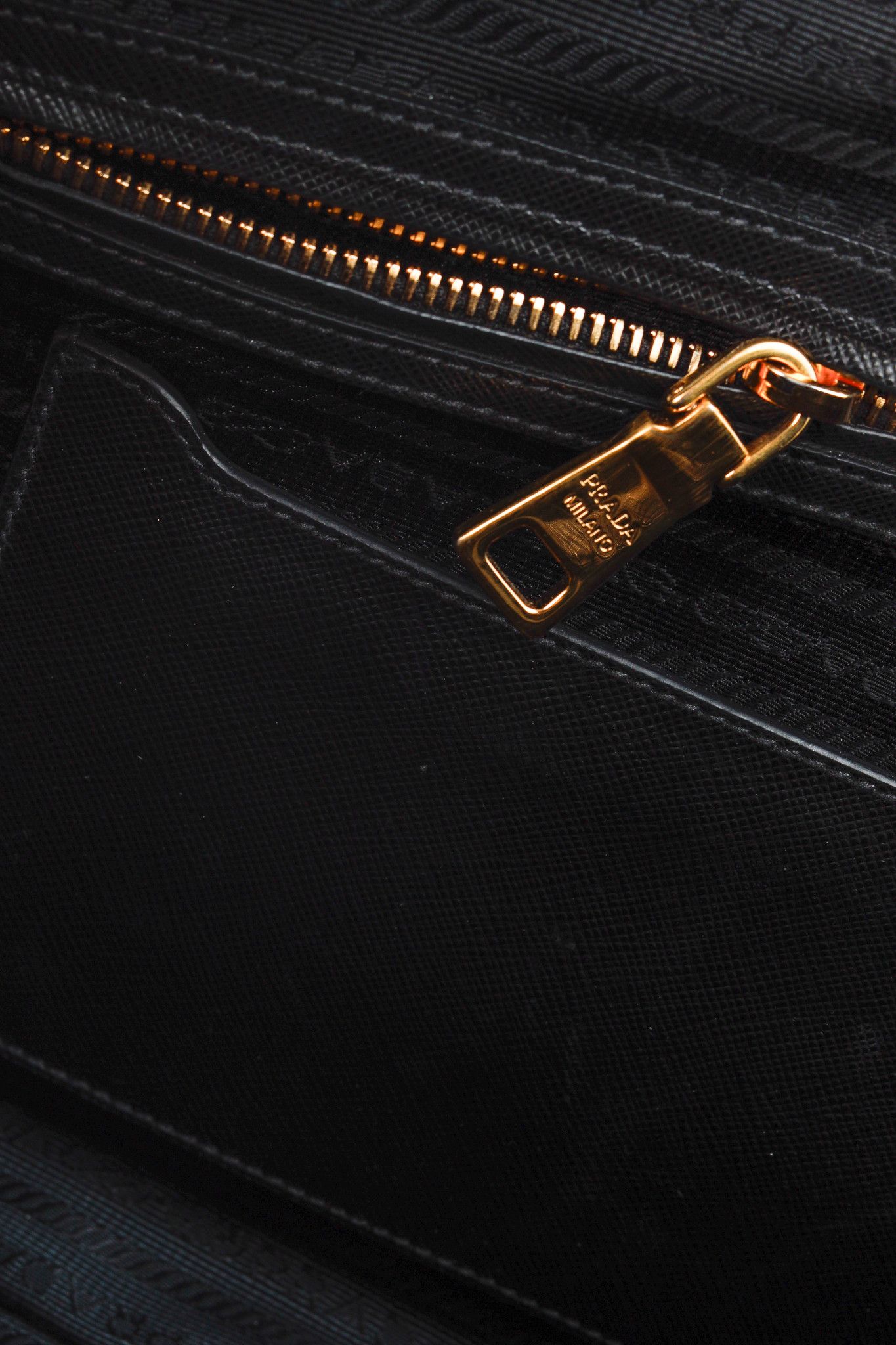 Prada Prada Black Saffiano-Leather Top-Handle Briefcase Size ONE SIZE - 10 Thumbnail