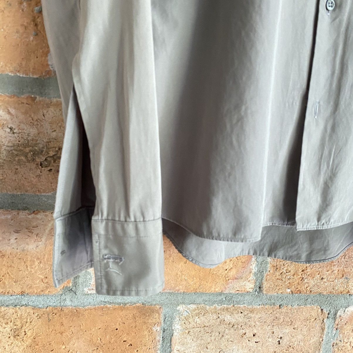 Lad Musician LAD MUSICIAN Taupe Long Sleeve Button-Up Shirt Size US S / EU 44-46 / 1 - 6 Thumbnail