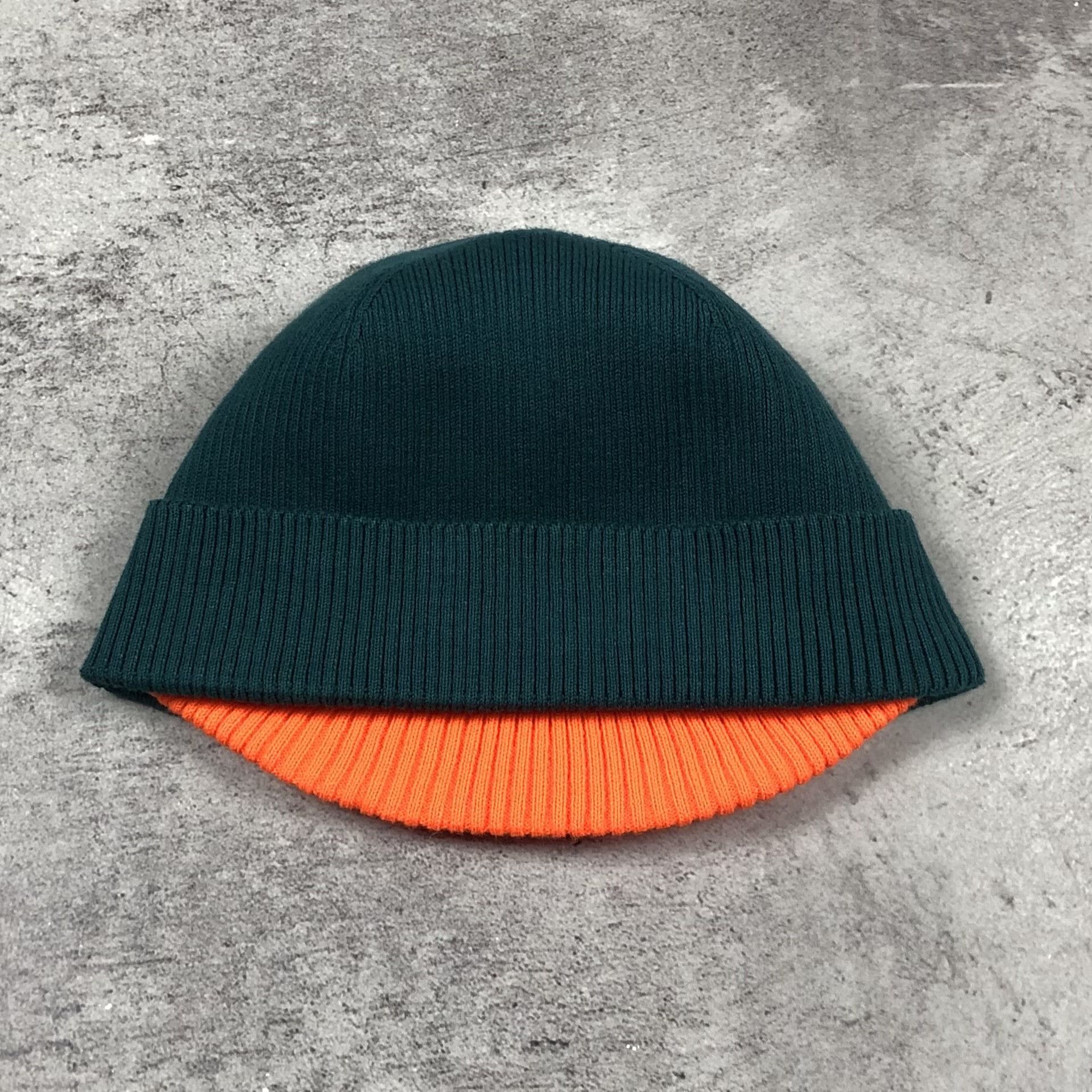 Diesel Diesel K-dobly Nylon Cotton Beanie Green Orange Ethiopia Hat Size ONE SIZE - 6 Thumbnail