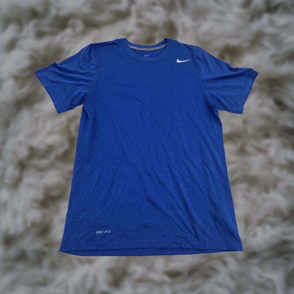 Nike Nike Dri-Fit T Shirt Men’s Small Blue Short Sleeve Nike Dri-FIT Logo Sports Shirt Mens Small Blue Size US S / EU 44-46 / 1 - 1 Thumbnail