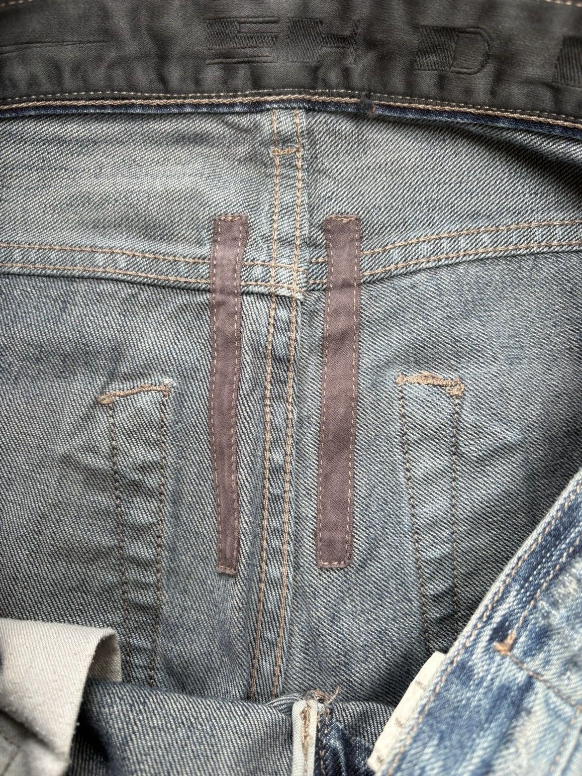 Rick Owens Rick Owens FW09 DRKSHDW Dirty Blue Detroits Size US 29 - 8 Thumbnail