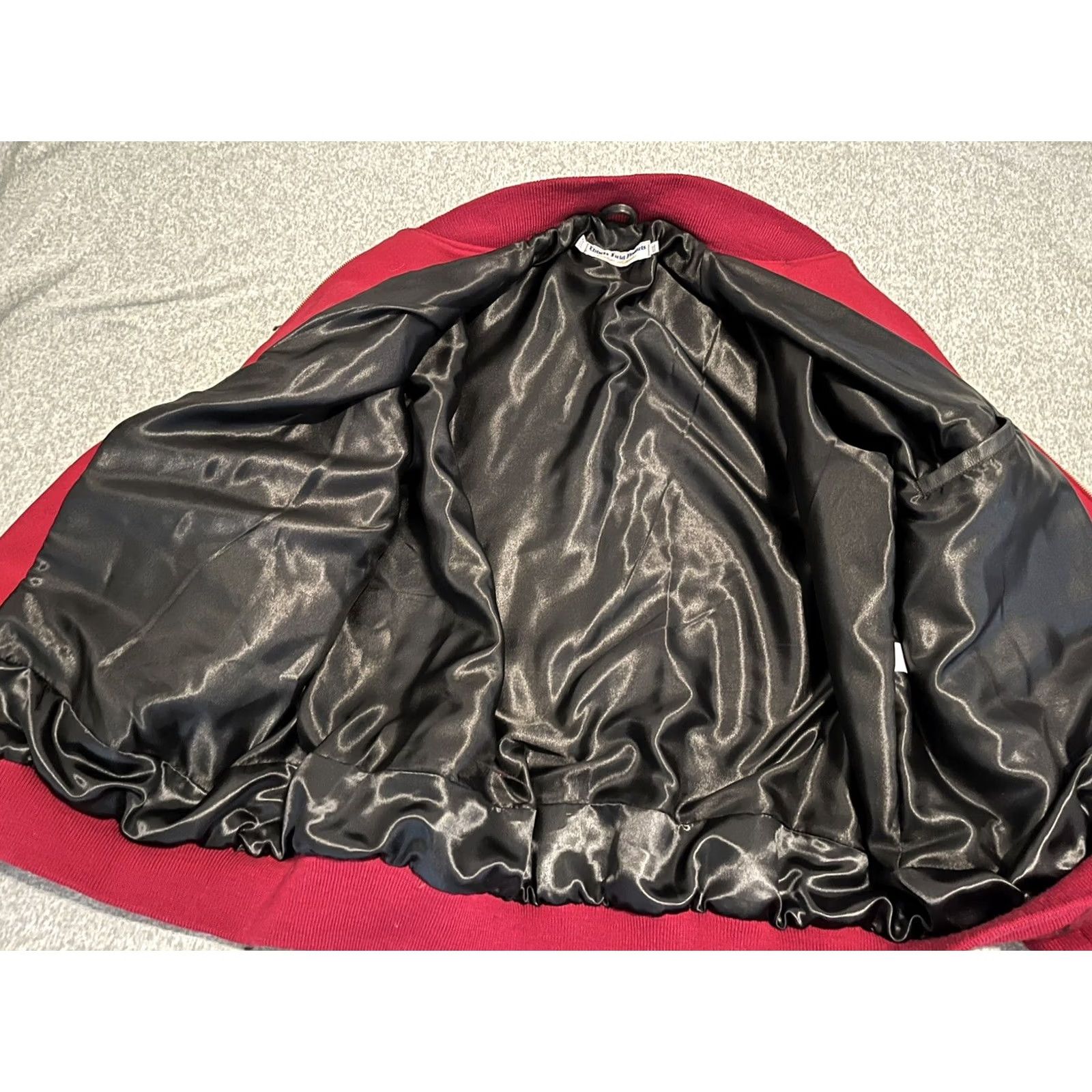 Ebbets Field Flannels VINTAGE Ebbets Field Flannels YMBA Baseball Jacket Wool Leather 3XL Red Bomber Jacket Mens Jeans? Size US XXL / EU 58 / 5 - 2 Thumbnail