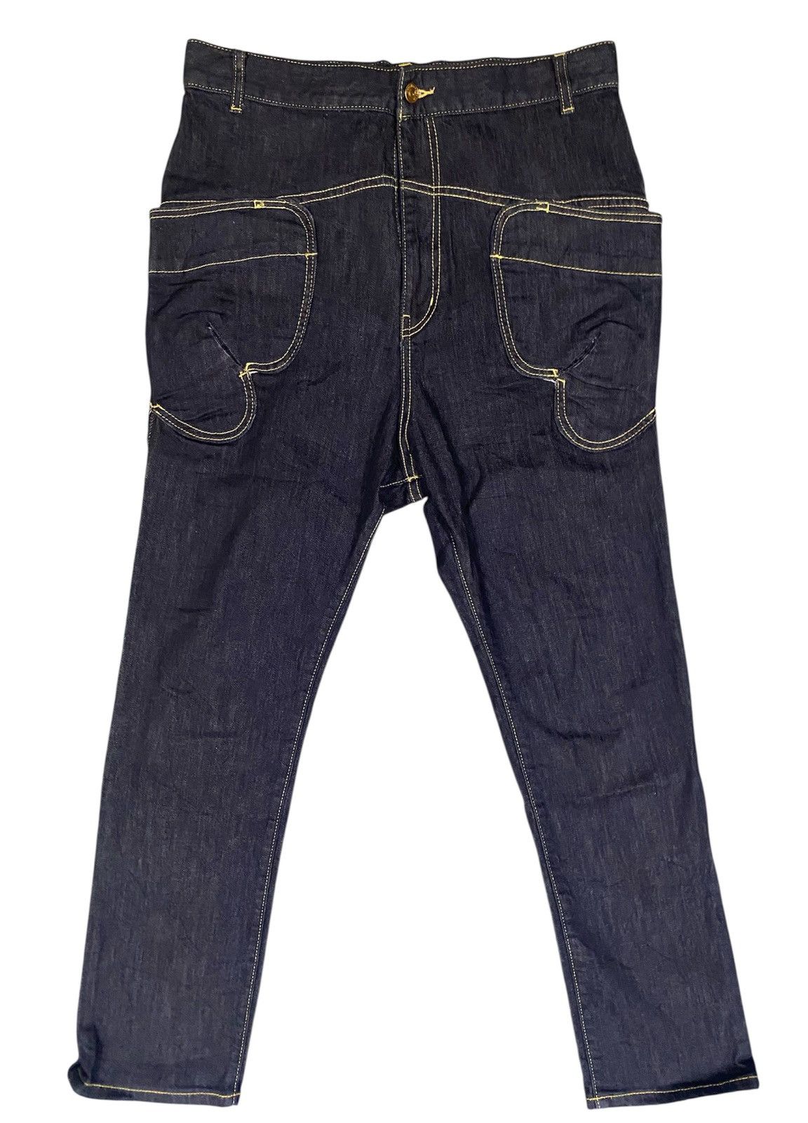 Issey Miyake Miyake Mercibeaucoup Drop Crotch Pants Size US 34 / EU 50 - 1 Thumbnail