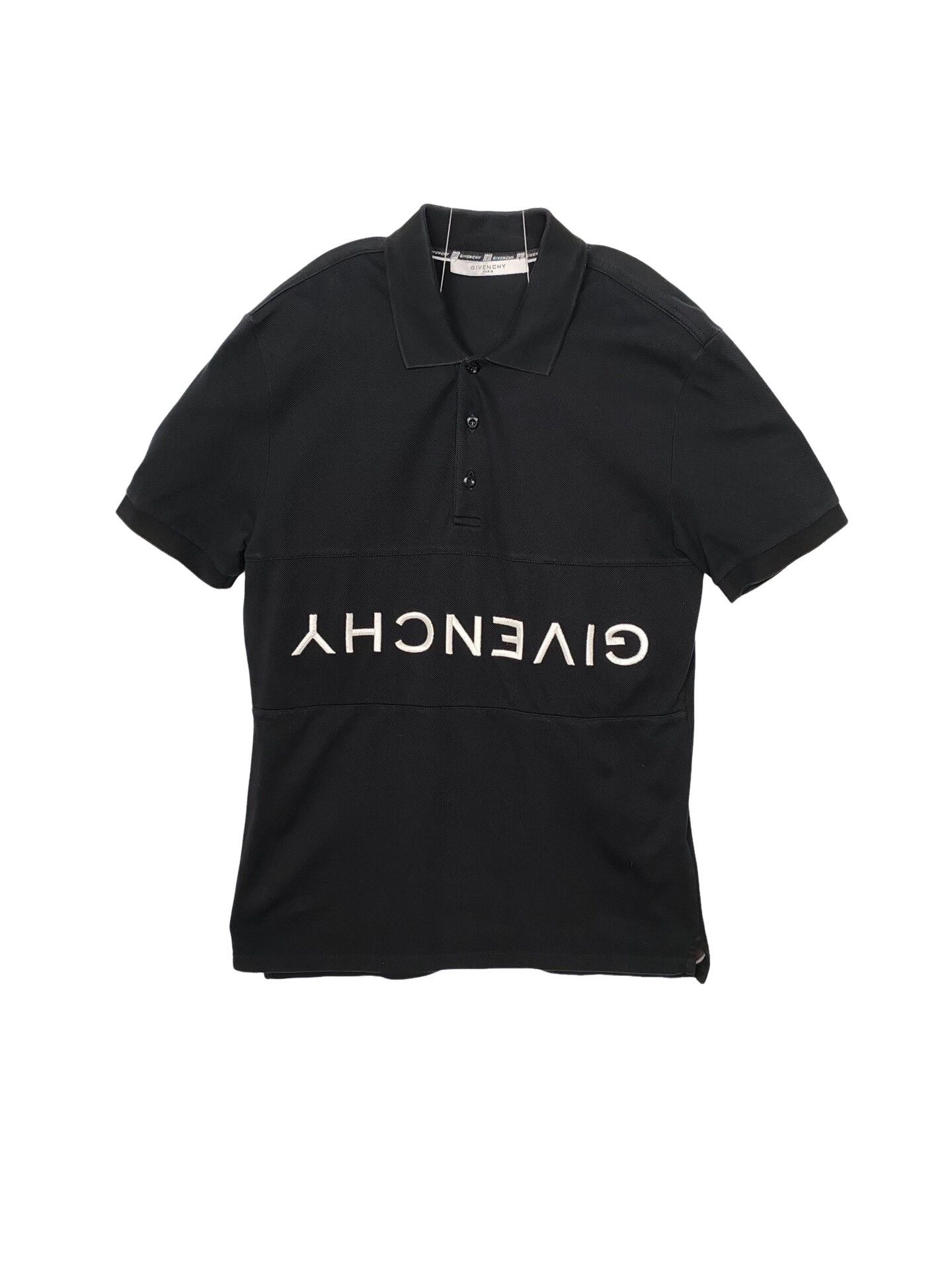Givenchy Givenchy Inverted Logo Polo Shirt Size M Size US M / EU 48-50 / 2 - 1 Thumbnail