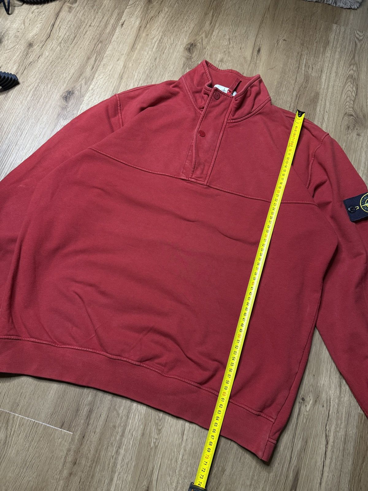 Stone Island Stone Island Sweatshirt Quarter Zip Up Pullover XXL Size US XXL / EU 58 / 5 - 15 Thumbnail