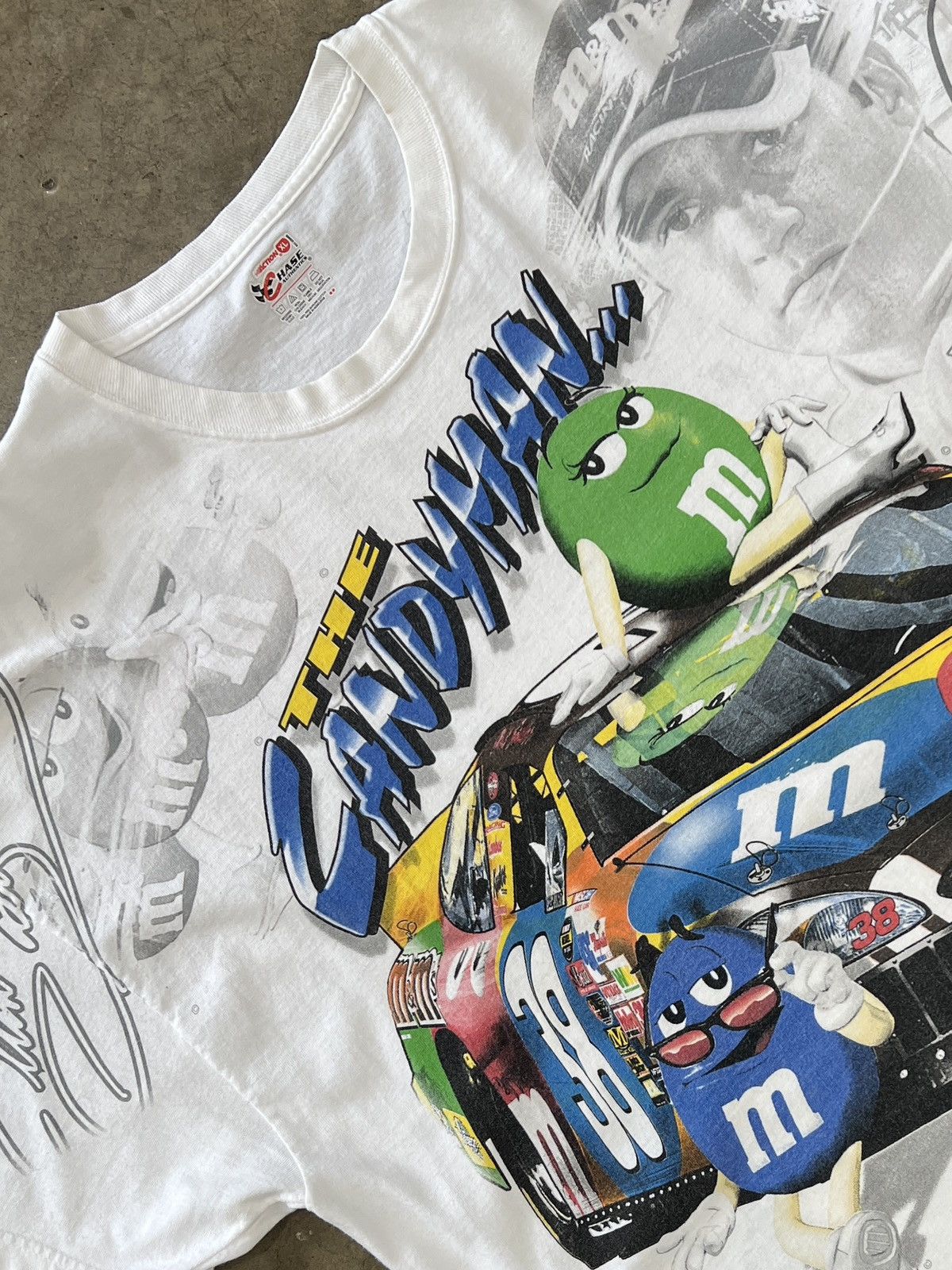 NASCAR Vintage 2004 M&Ms AOP Elliott Sadler Robert Yates Tee XL Size US XL / EU 56 / 4 - 1 Thumbnail