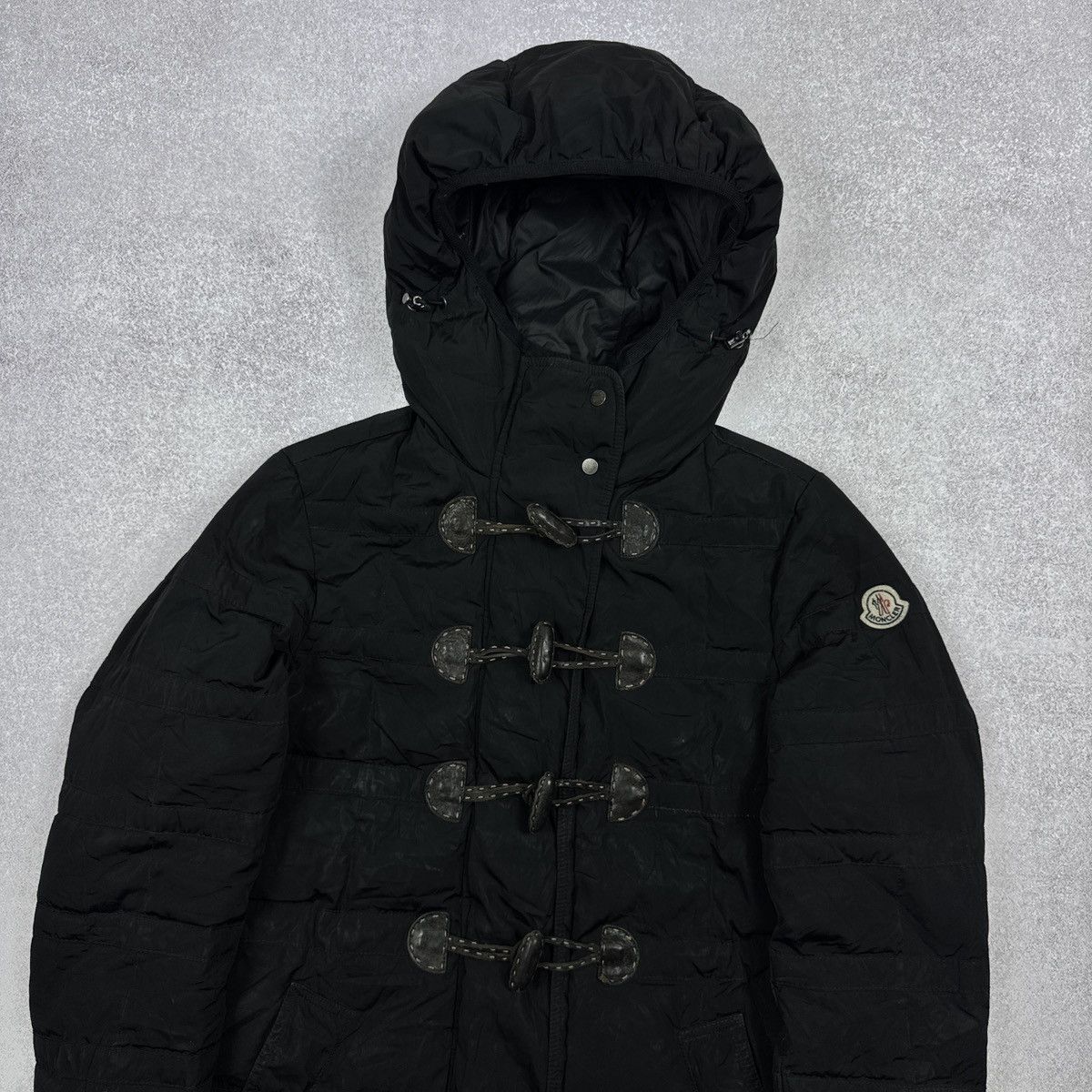 Moncler Women`s Moncler Black Puffer Parka Jacket Size 3 / M-L Size M / US 6-8 / IT 42-44 - 5 Thumbnail