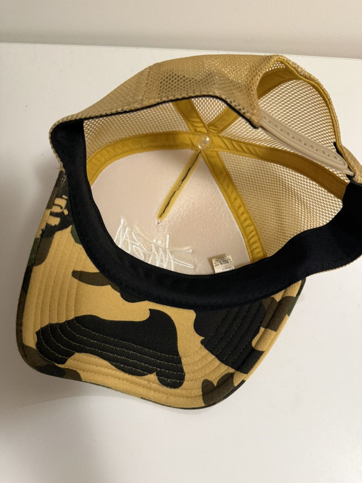Bape × Stussy BAPE x Stussy Trucker Hat Size ONE SIZE - 3 Thumbnail