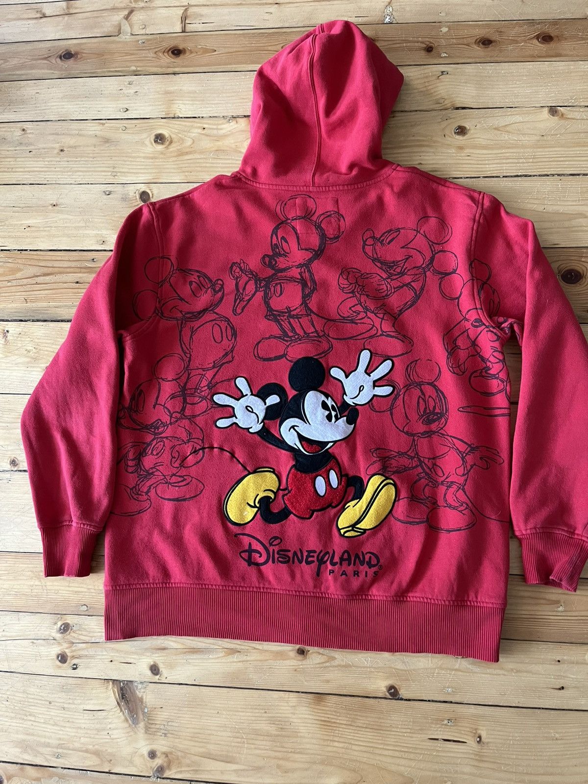 Disney retro 00s Disney Paris zipu up jumper Size US L / EU 52-54 / 3 - 2 Thumbnail