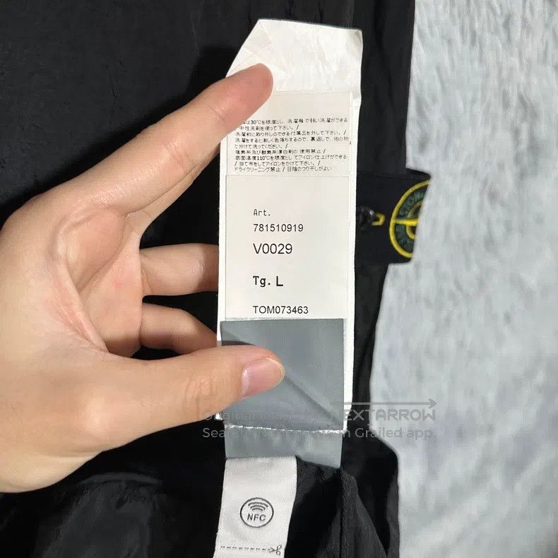 Stone Island Stone Island Metallic Nylon Black L Size US L / EU 52-54 / 3 - 7 Thumbnail